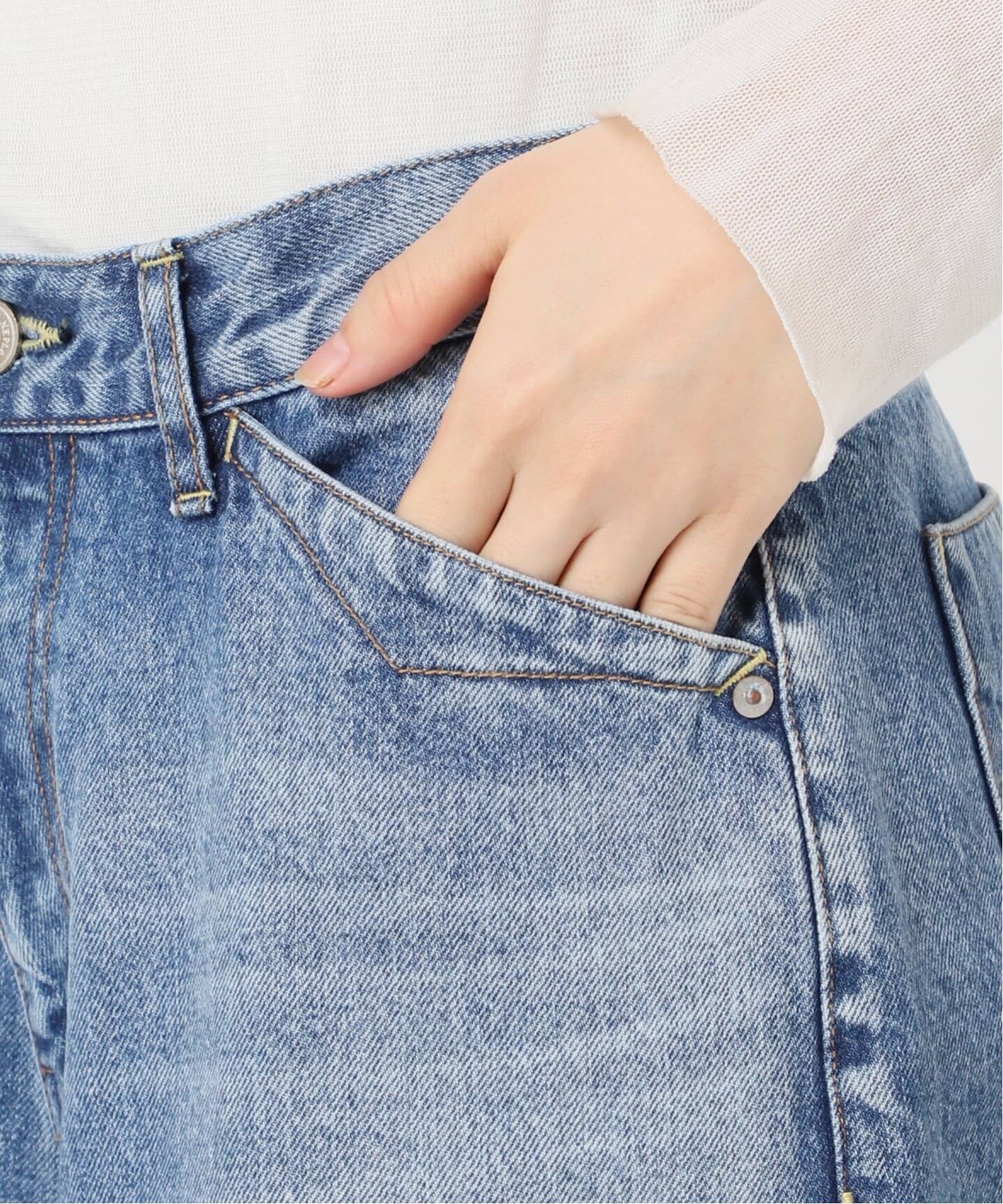 予約》NEPLA. / ネプラ western baggy デニムパンツ（デニム