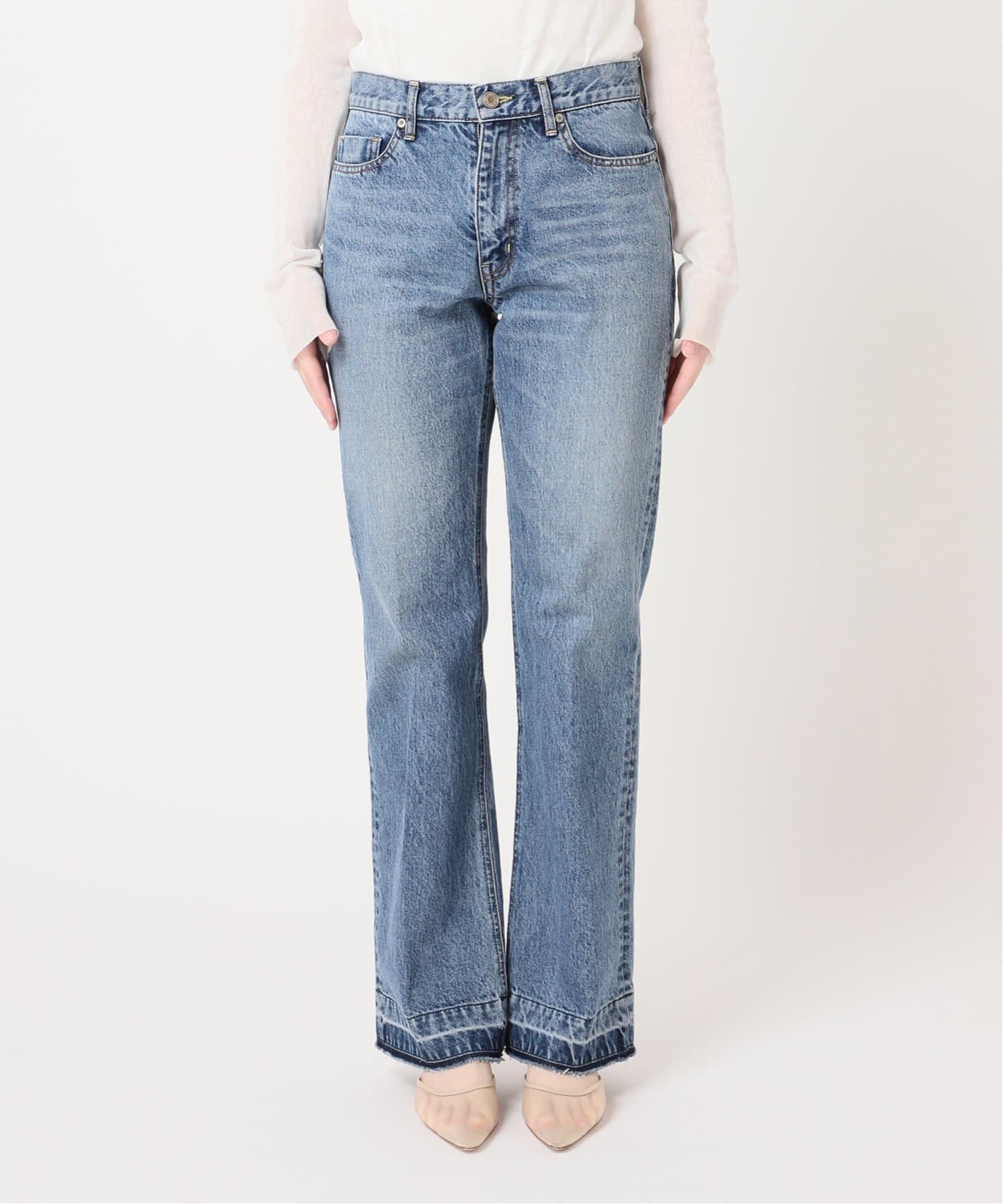plage DENIM SEMIFLARED パンツ ブルー NEPLA./ネプラ 別注 SEMI FLARE デニムパンツ（デニムパンツ
