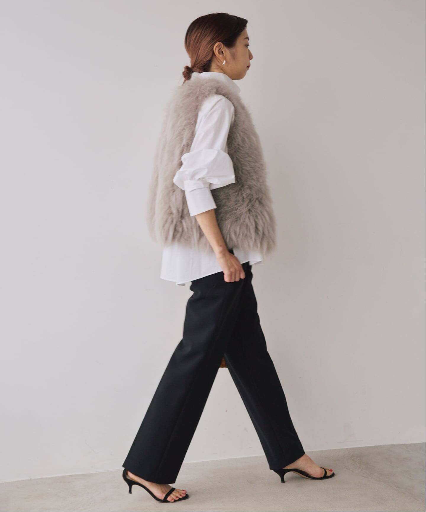 VERMEIL par iena 新品 ストレッチダブルクロス オールインワン VERMEIL par iena ストレッチダブルクロス オールインワン