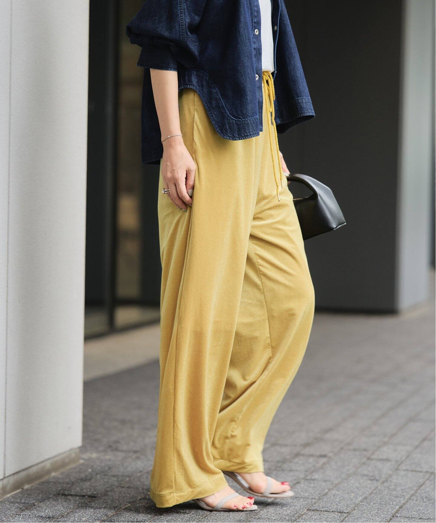 SHEER VELOUR EASY パンツ（その他パンツ）｜VERMEIL par iena