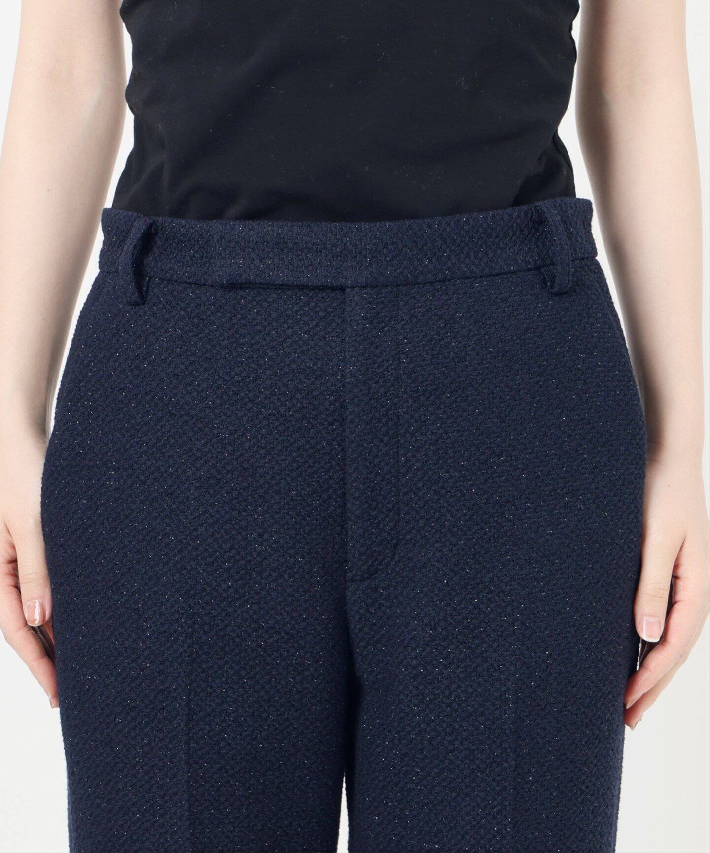 tweed センタープレスパンツ（その他パンツ）｜VERMEIL par iena 