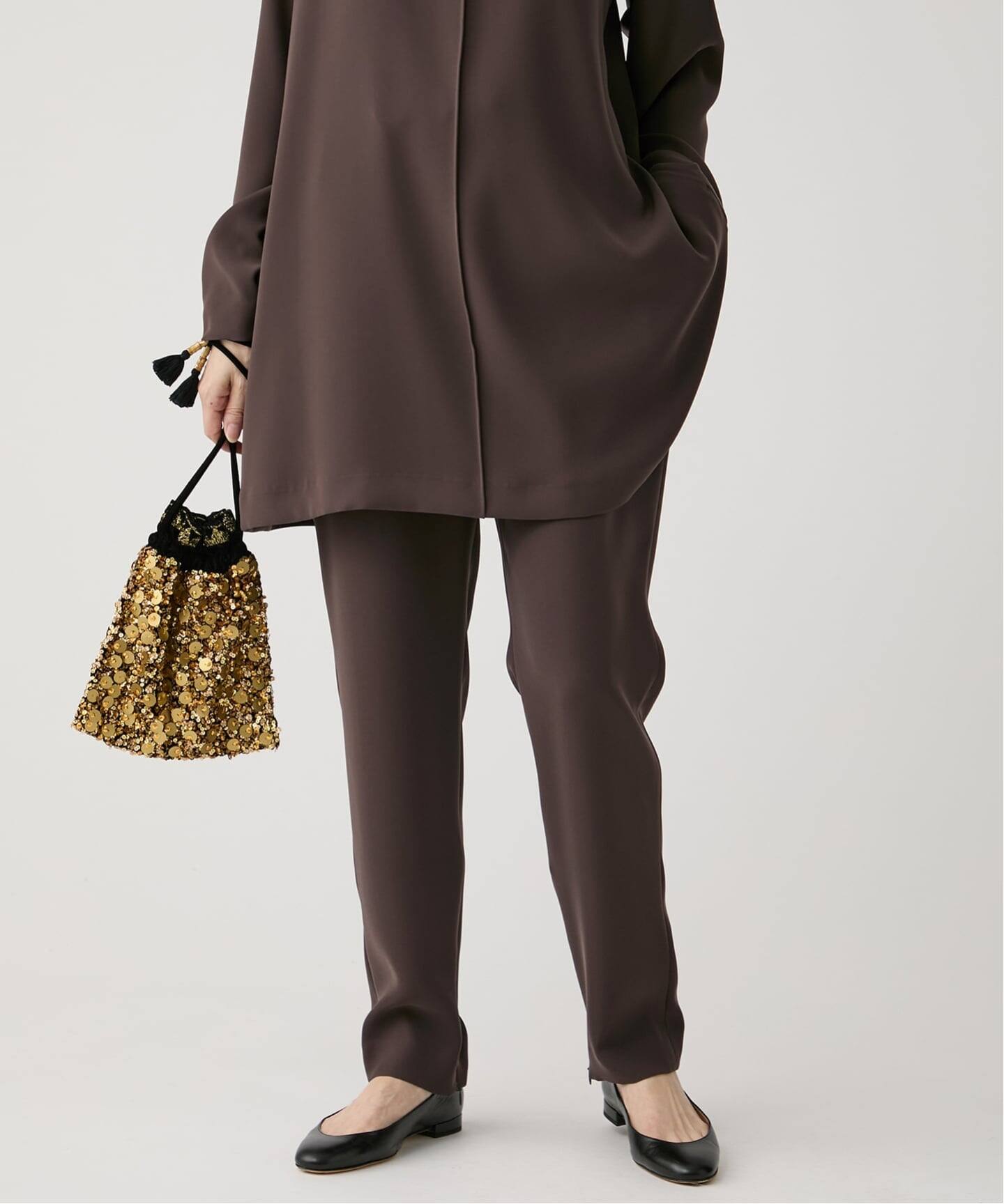 VERMEIL par iena ミラノリブスリット入りパンツ 36 VERMEIL par iena ミラノリブスリット入りパンツ 36 パンツ