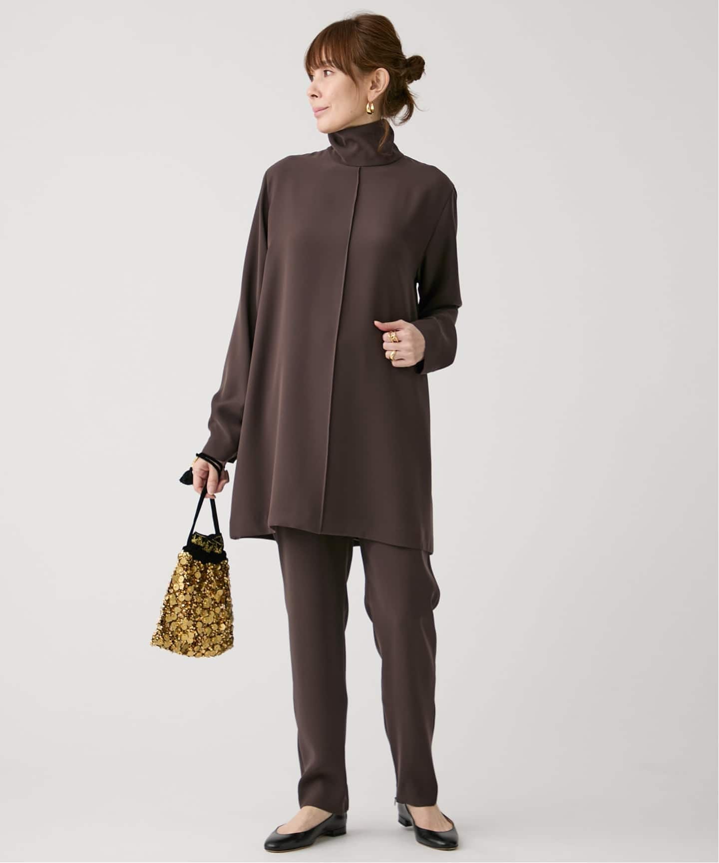 VERMEIL par ienaツイルストレッチスリムパンツ 36 ツイルストレッチスリムパンツ（スラックス）｜VERMEIL par iena