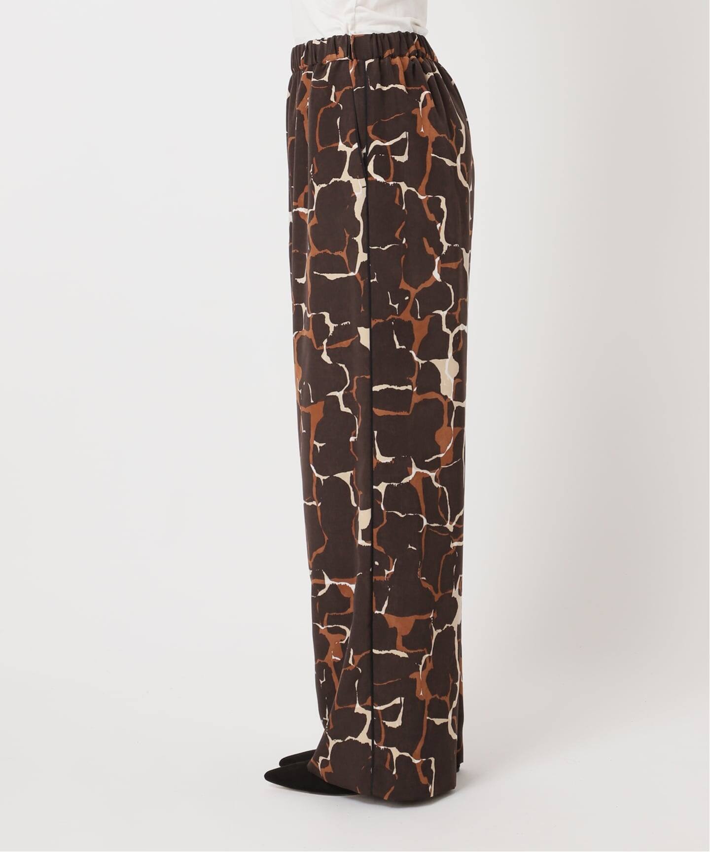 giraffe pattern ドロストパンツ（その他パンツ）｜VERMEIL par iena
