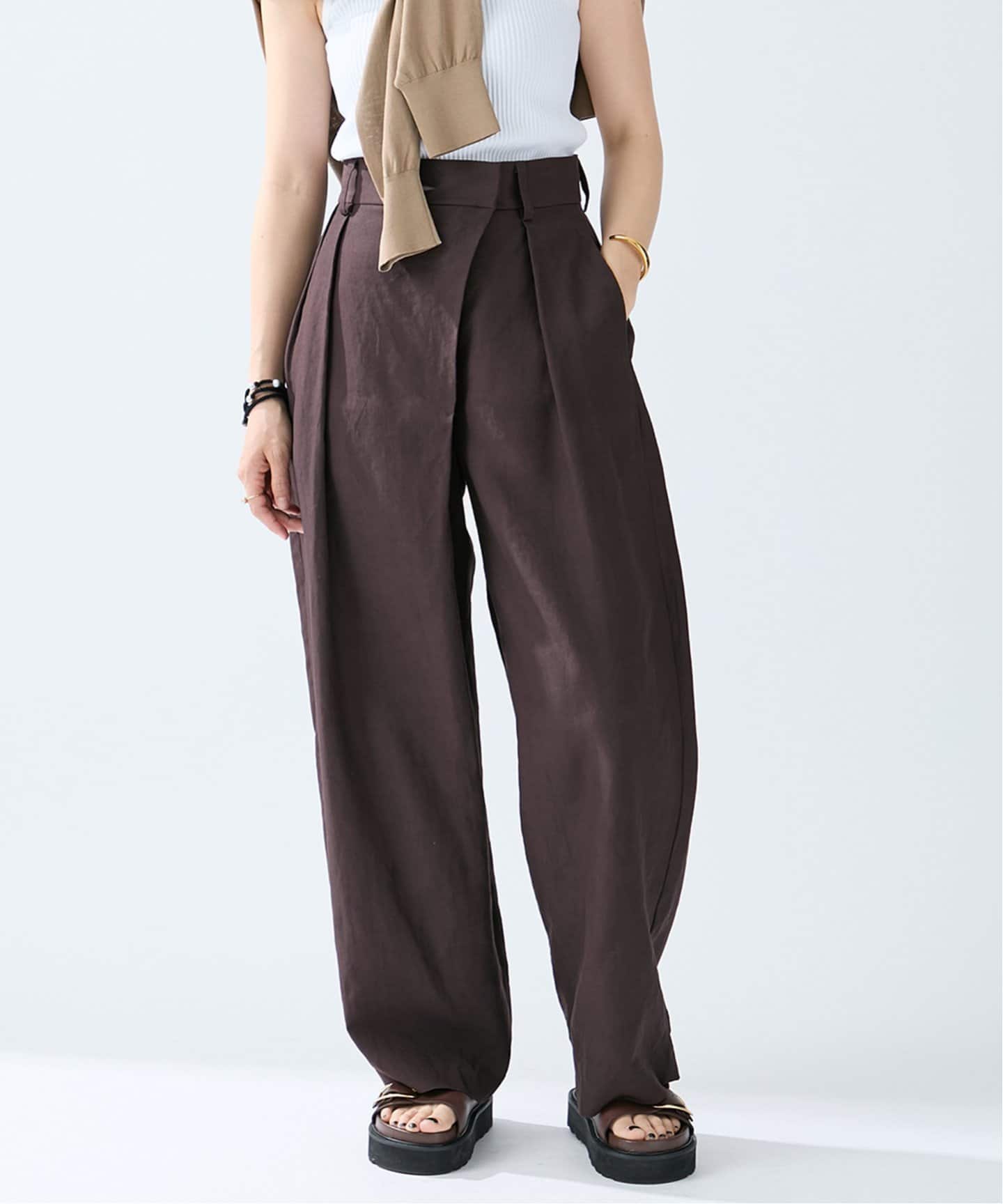 オーバークロスタックパンツ（その他パンツ）｜VERMEIL par iena