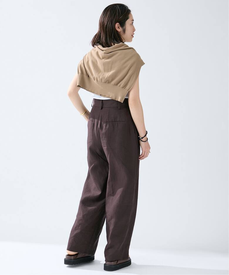 オーバークロスタックパンツ（その他パンツ）｜VERMEIL par iena  