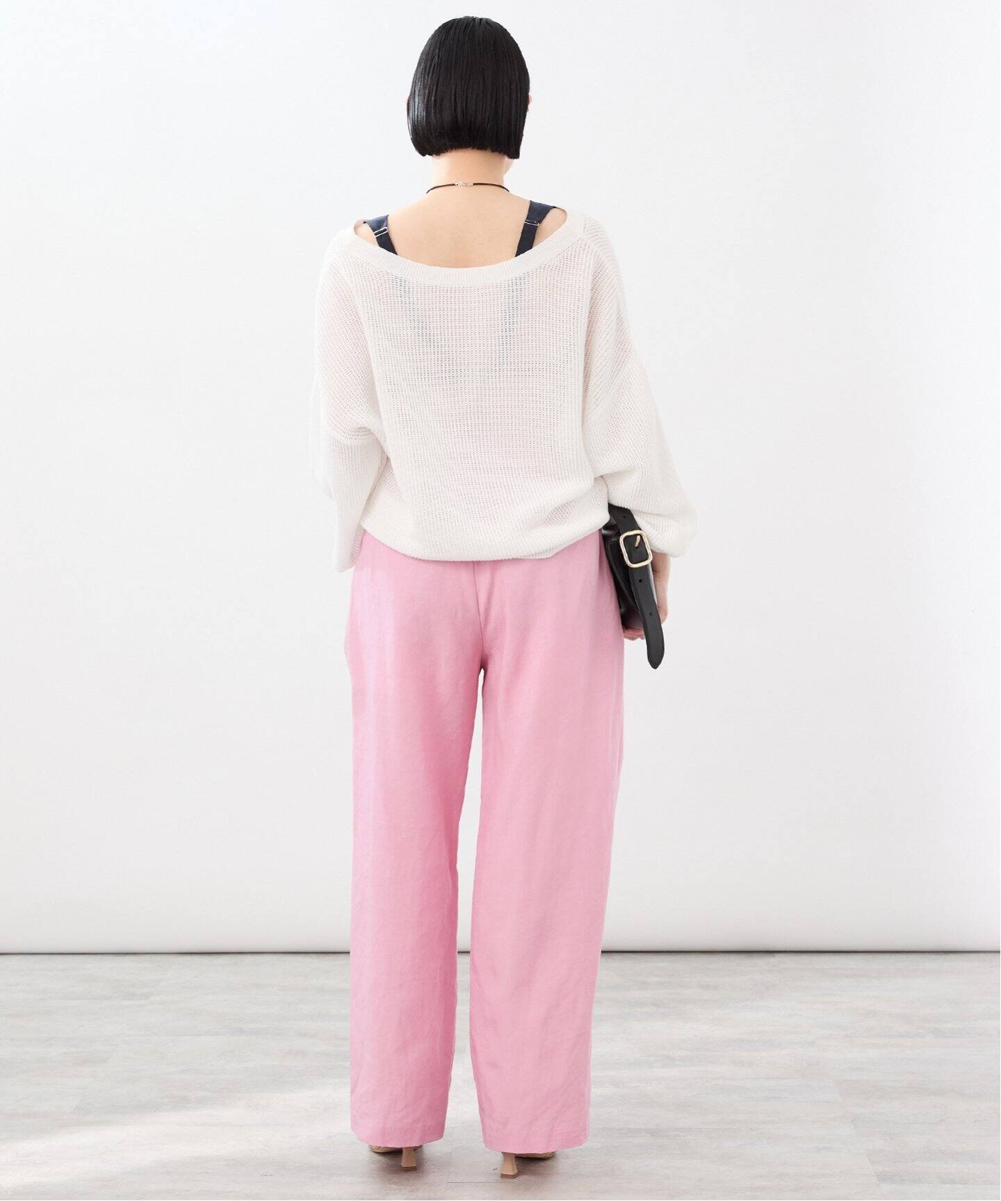 VERMEIL par iena　ヴェルメイユパーイエナ　ストレッチタックパンツ 2WAYタックパンツ（スラックス）｜VERMEIL par iena