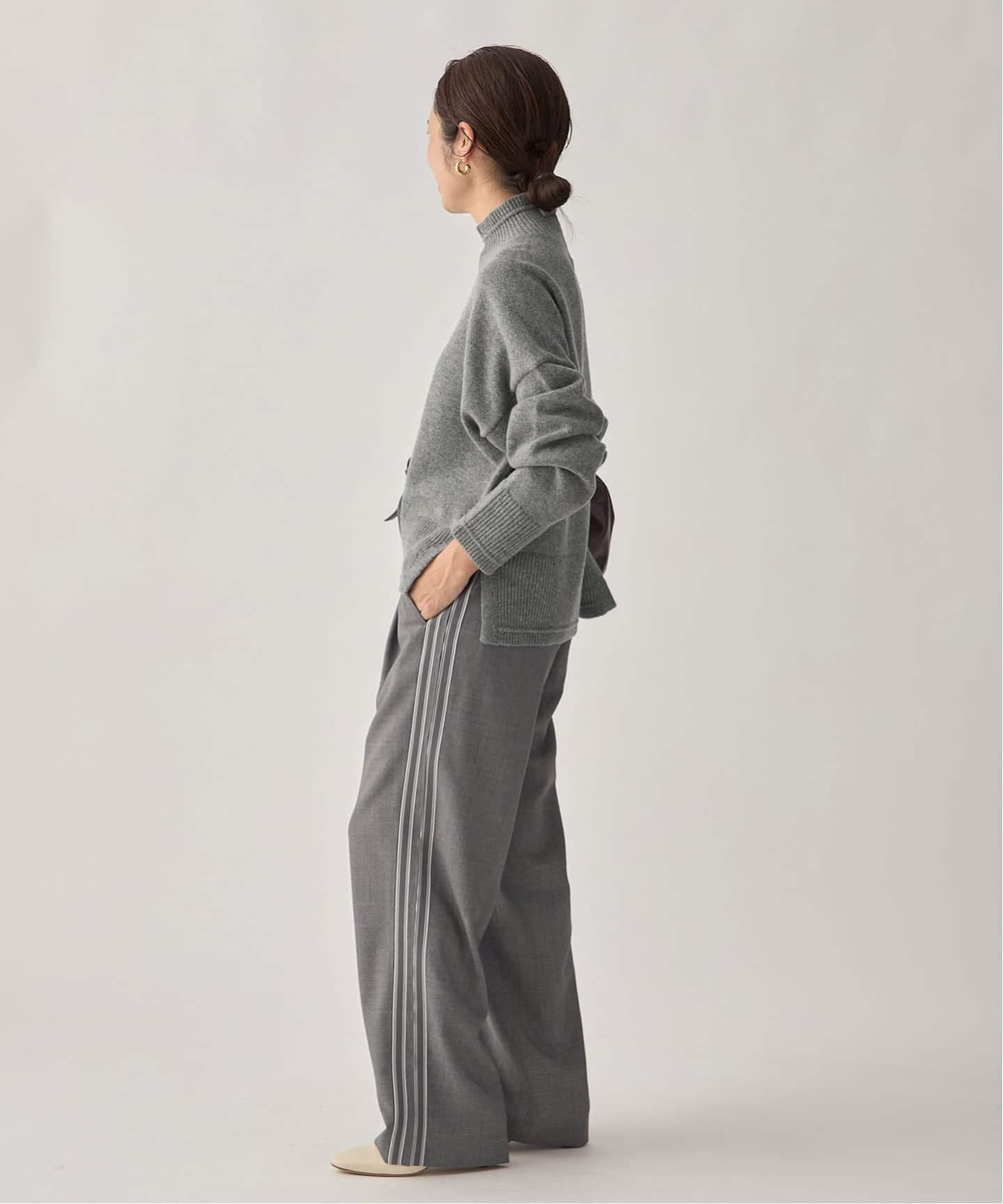 side line tuck パンツ（ジャージ／トラックパンツ）｜VERMEIL par