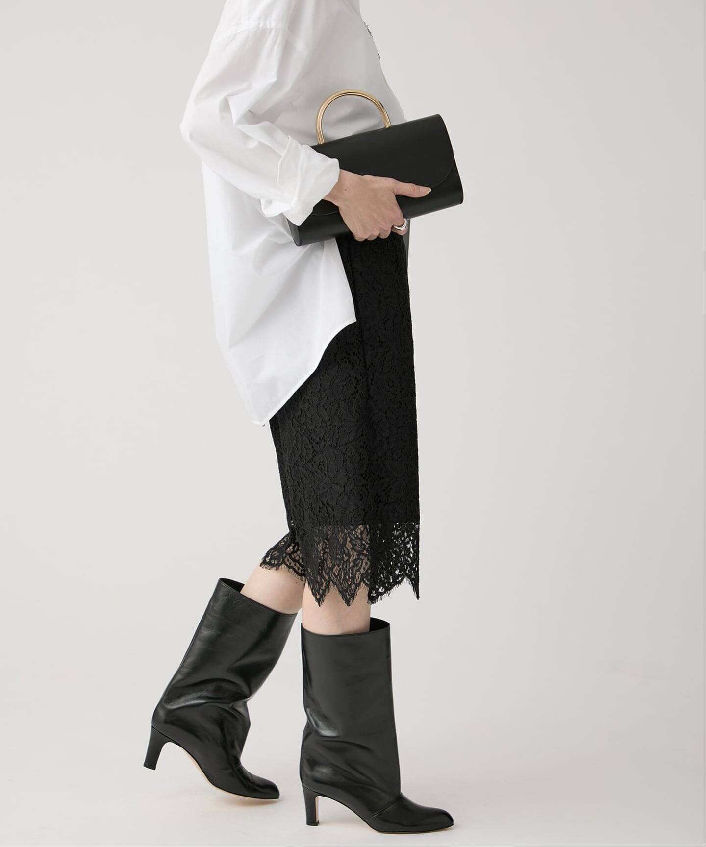 Litmus HerPraha キルティング×レース ショートパンツ 黒 完売品 追加》リバーレースショートパンツ（その他パンツ）｜VERMEIL par iena