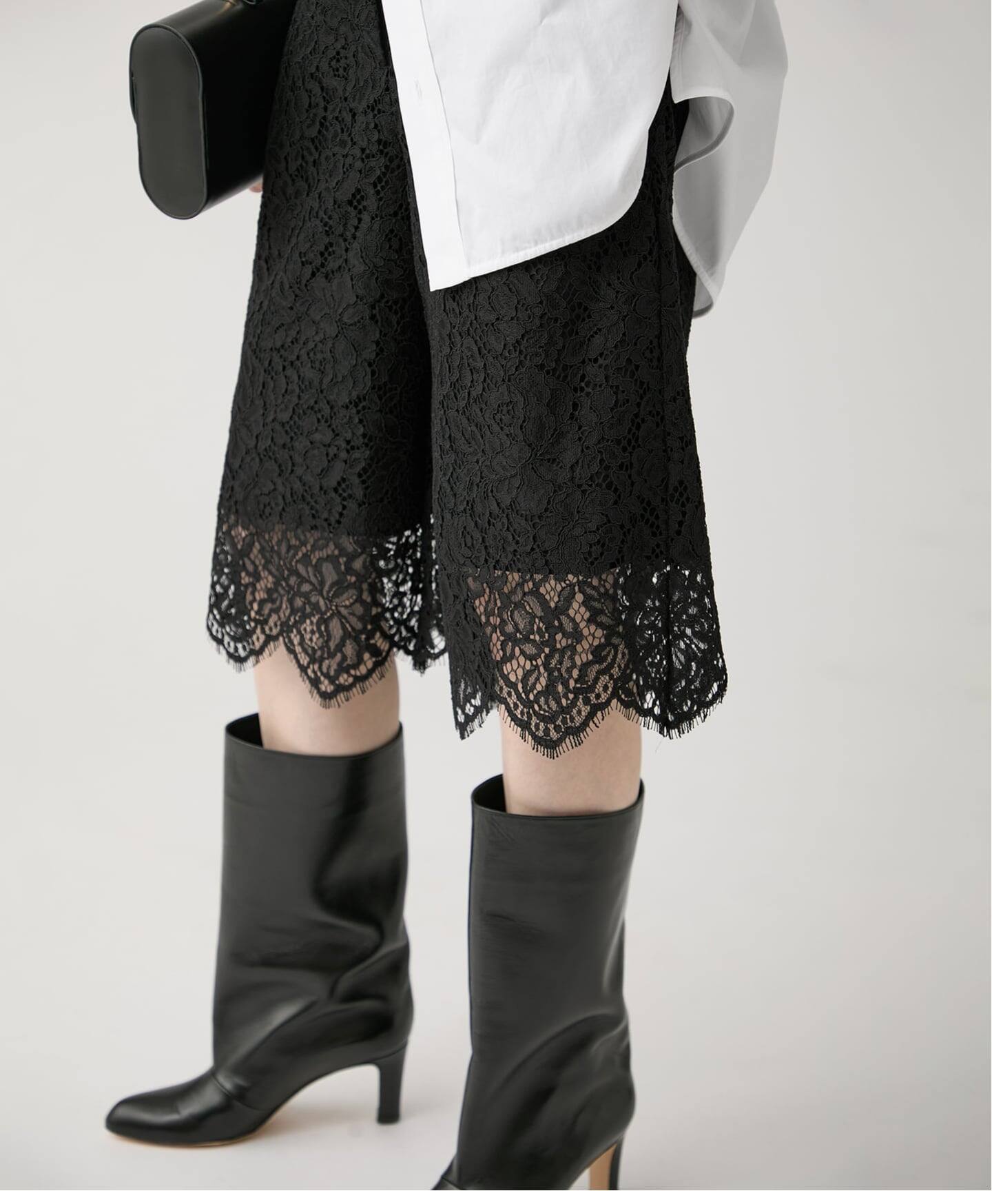 Litmus HerPraha キルティング×レース ショートパンツ 黒 完売品 追加》リバーレースショートパンツ（その他パンツ）｜VERMEIL par iena