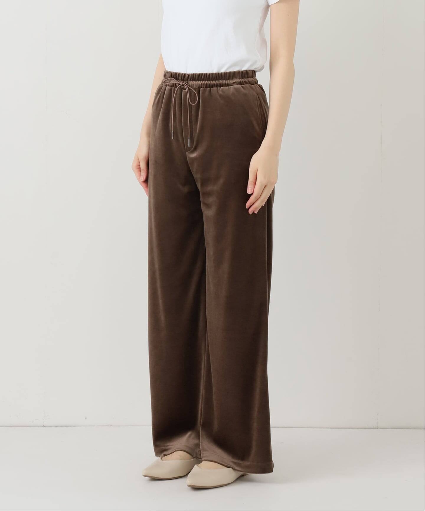 トリアセベロアパンツ（その他パンツ）｜VERMEIL par iena