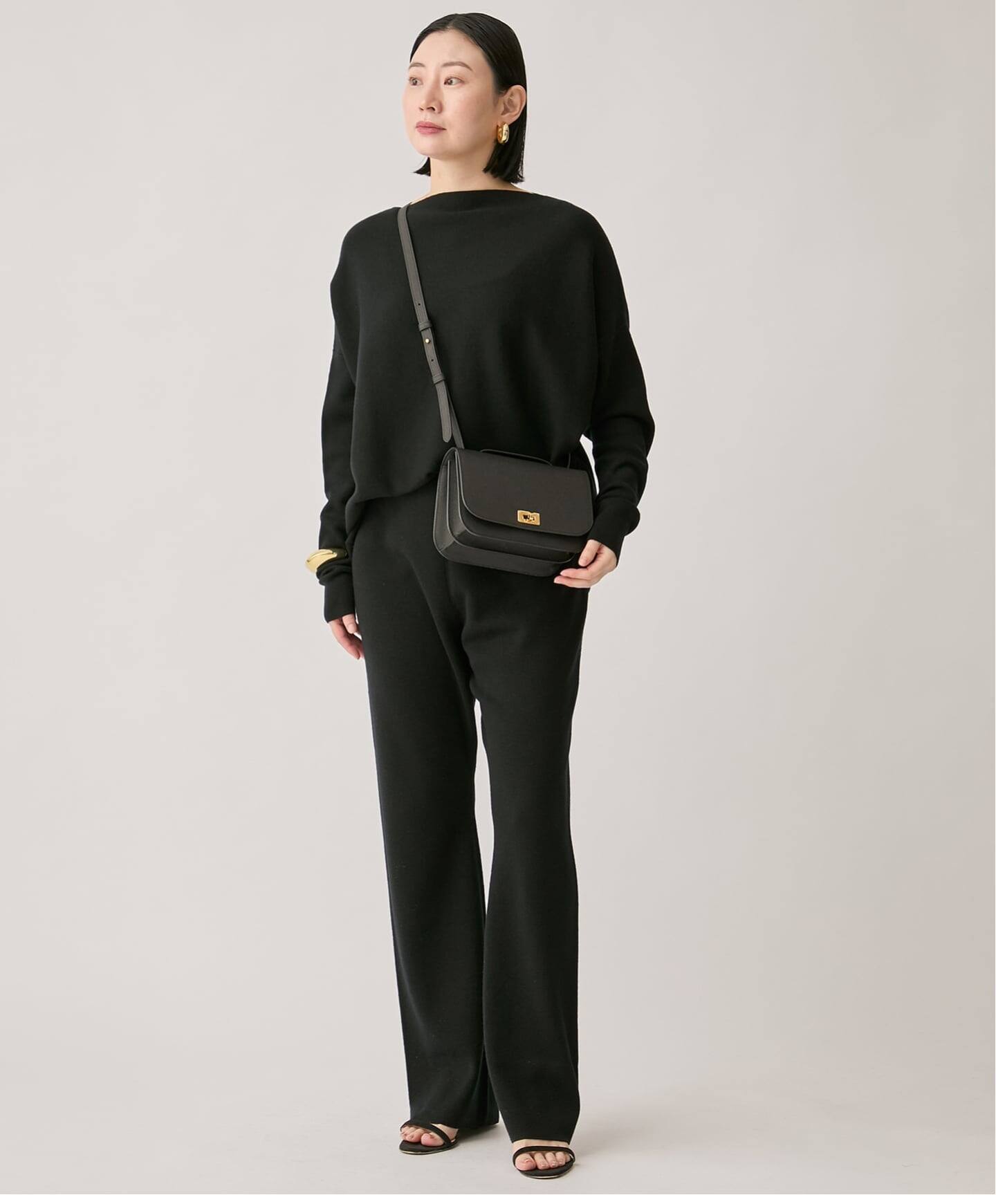 VERMEIL par iena ミラノリブスリット入りパンツ 36 VERMEIL par iena ミラノリブスリット入りパンツ 36