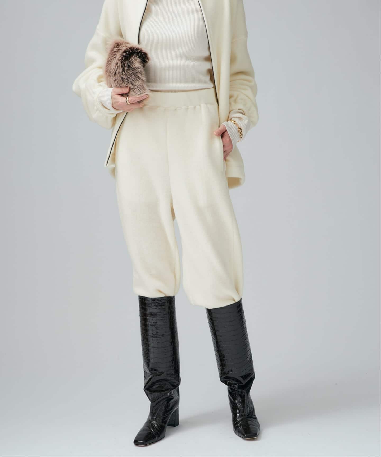 Wool fleece パンツ（その他パンツ）｜VERMEIL par iena（ヴェルメイユ