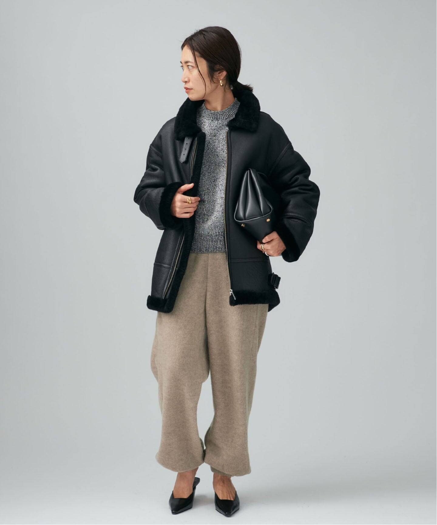 Wool fleece パンツ（その他パンツ）｜VERMEIL par iena（ヴェルメイユ