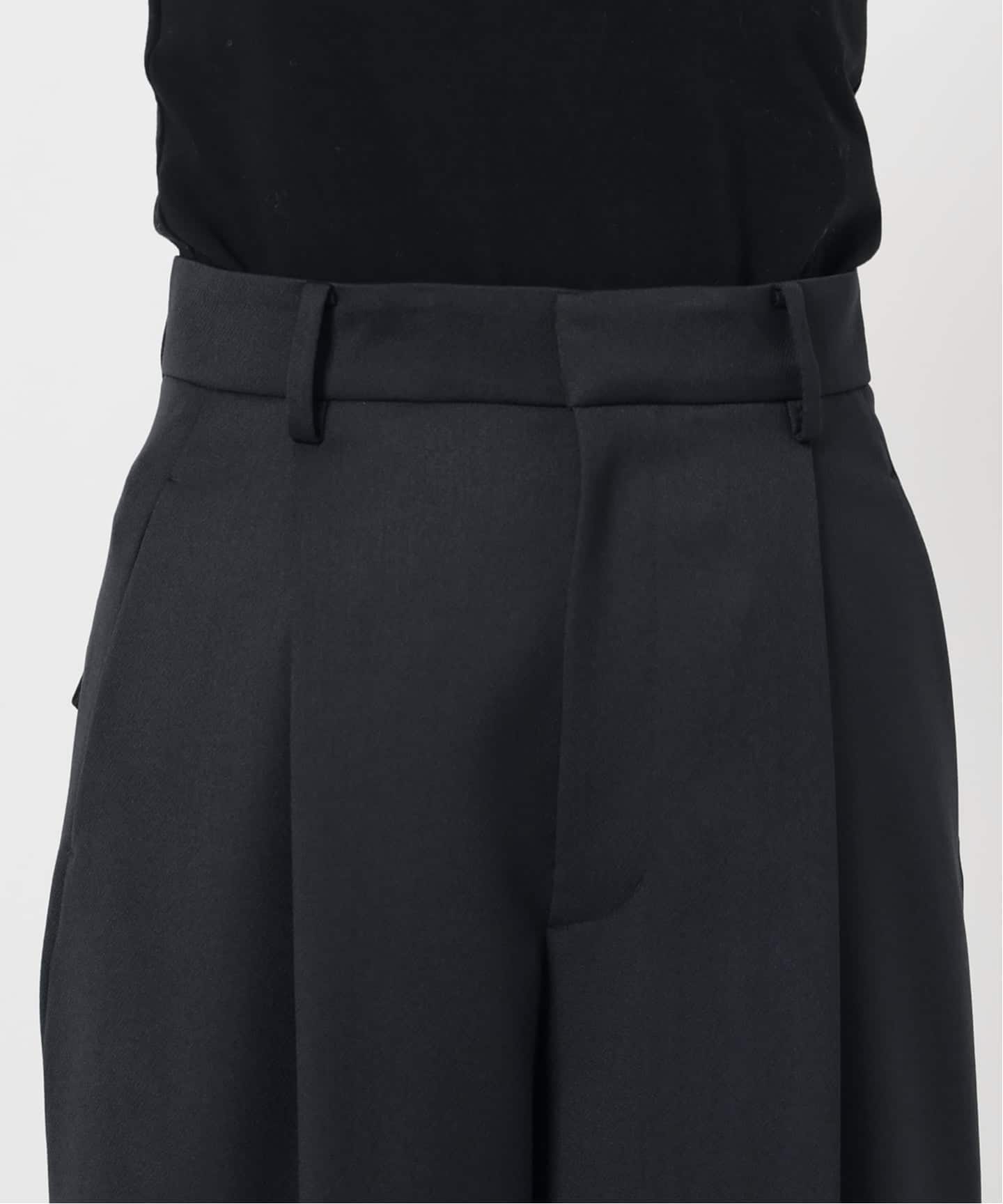 lemaire 1タック　スラックス LEMAIRE ルメール タックパンツ(ベルト付き)