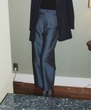 WOOL SILK PANTS