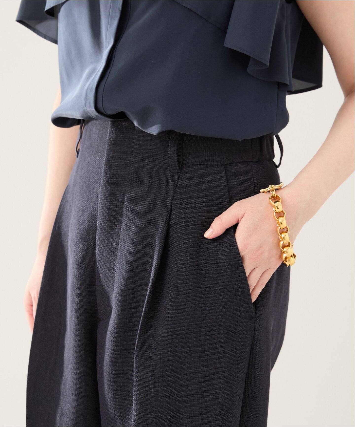 VERMEIL par iena タフタギャザー　ジップアップ m91987068456_1.jpg?1741872176
