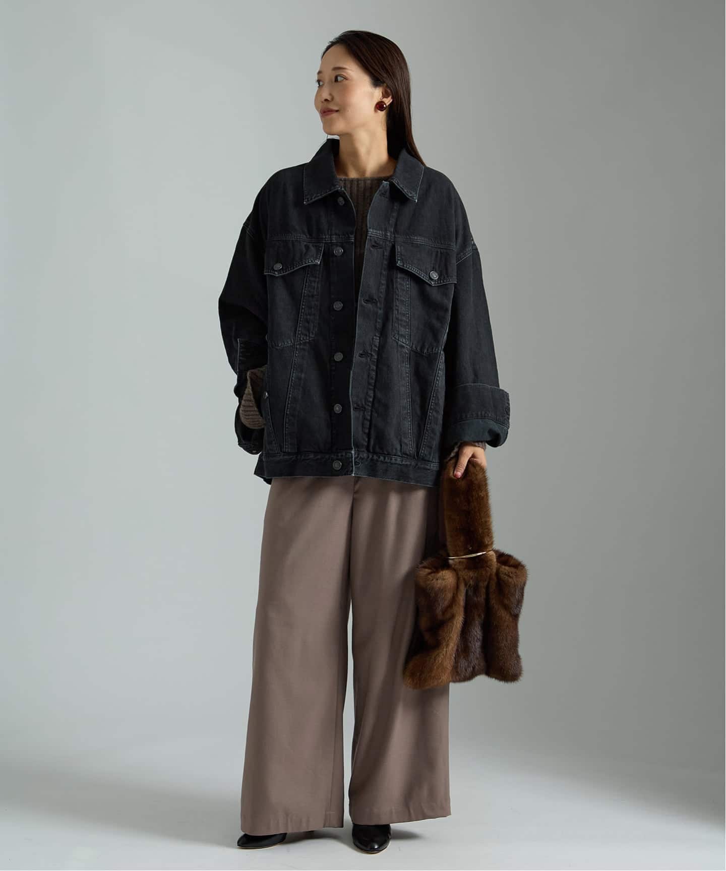 タックギャザーパンツ（スラックス）｜VERMEIL par iena（ヴェルメイユ