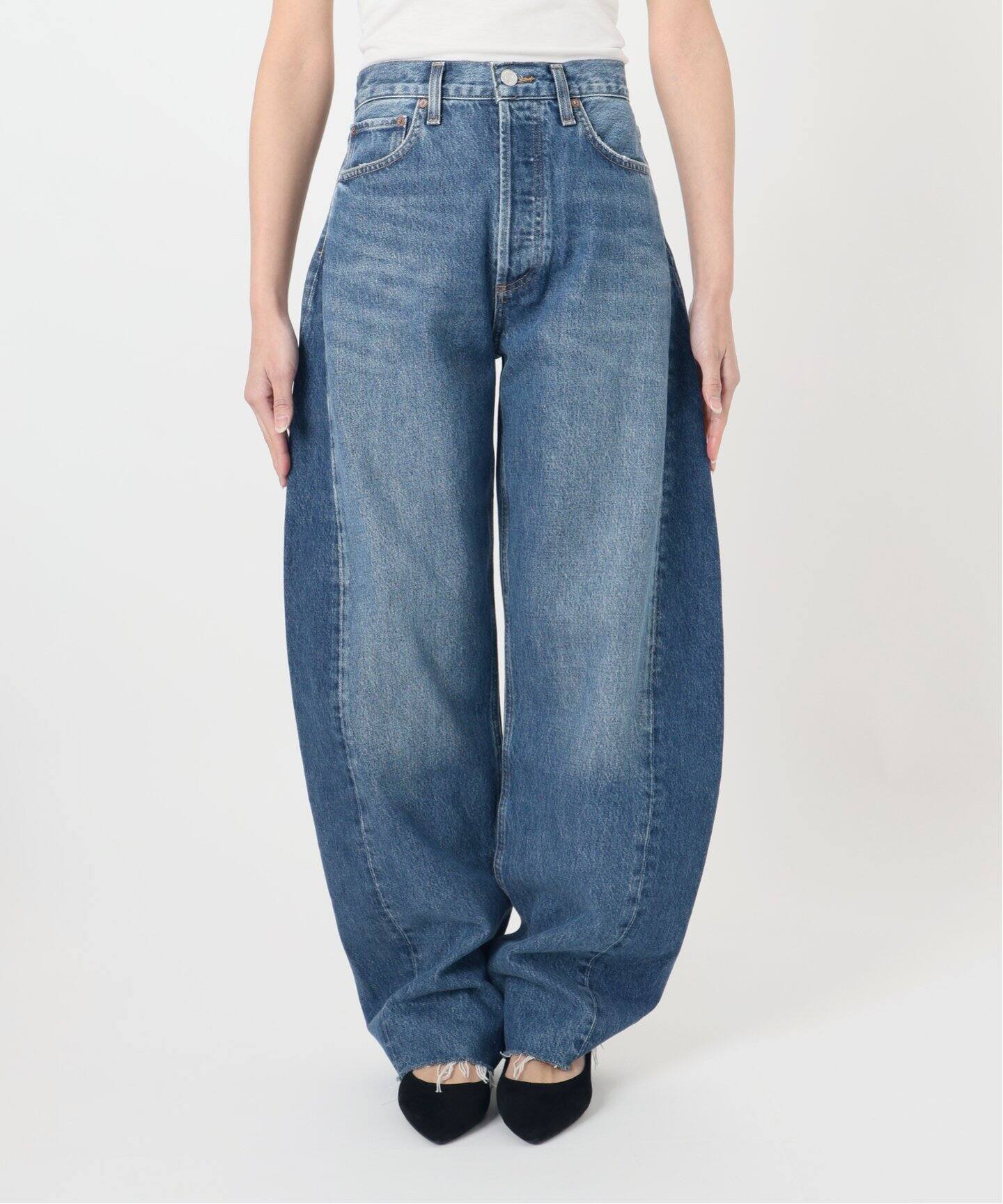 AGOLDE（エーゴールドイー） LUNA PIECED JEAN A9039-1535（デニム 