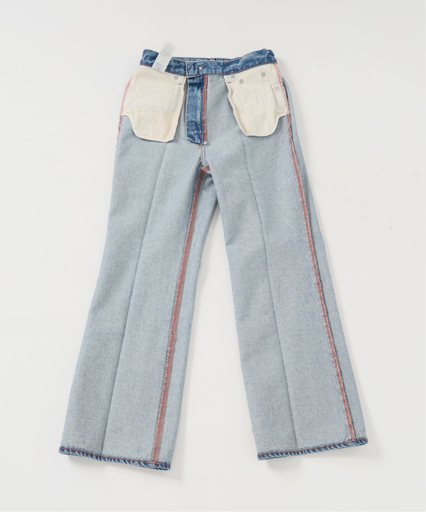 【NEEDBY heritage】25SS 新作デニムANNIE (サイズ24) NEED by heritage/ニードバイヘリテージ ANNIE（デニムパンツ