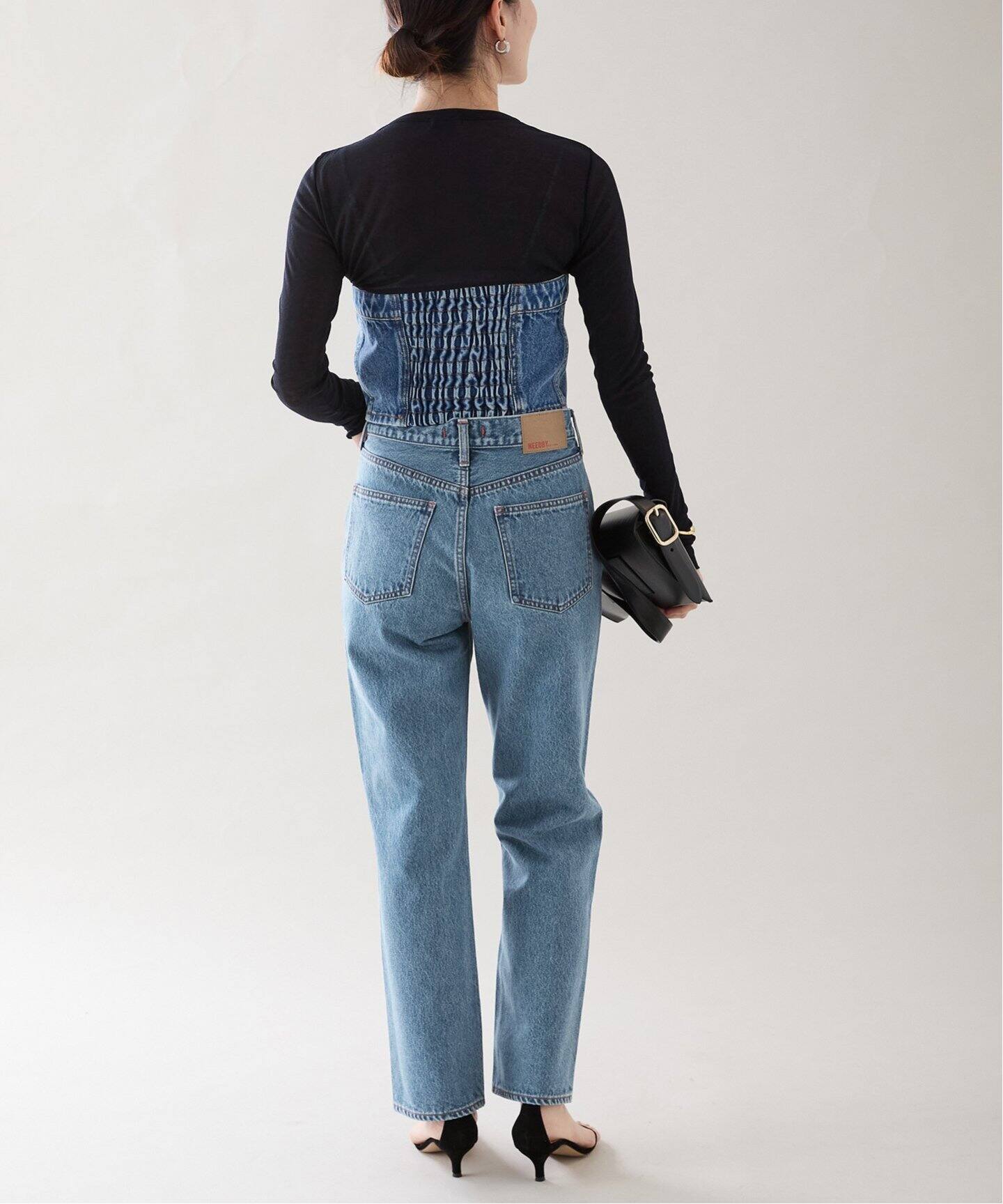 2025ss NEEDBY heritage LEAH PANTS デニム