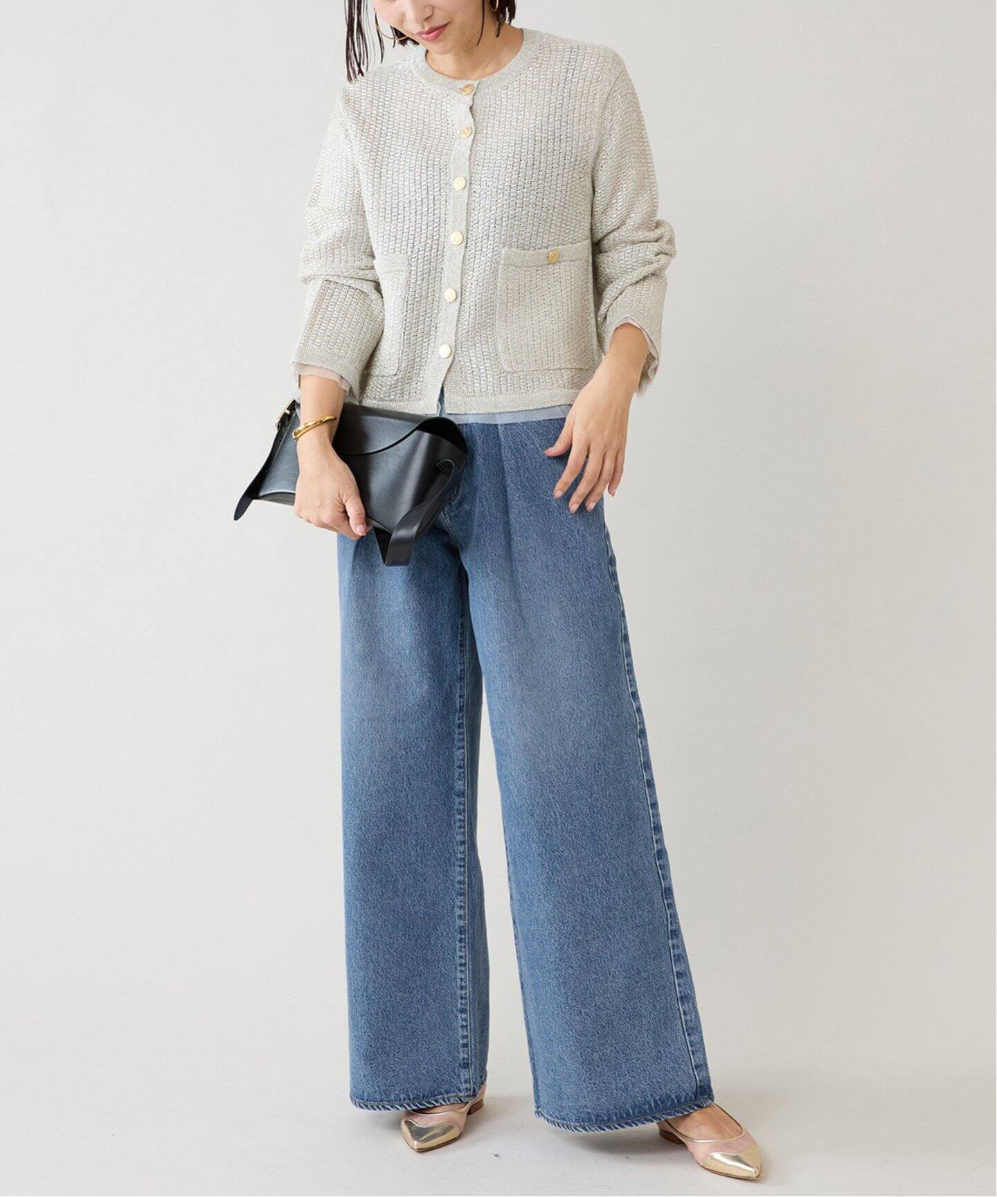 パンツ 2024SS VERMEIL par iena NEEDBY heritage NEEDBY heritage（ニードバイ ヘリテージ） LEAH N1C2028377SMB