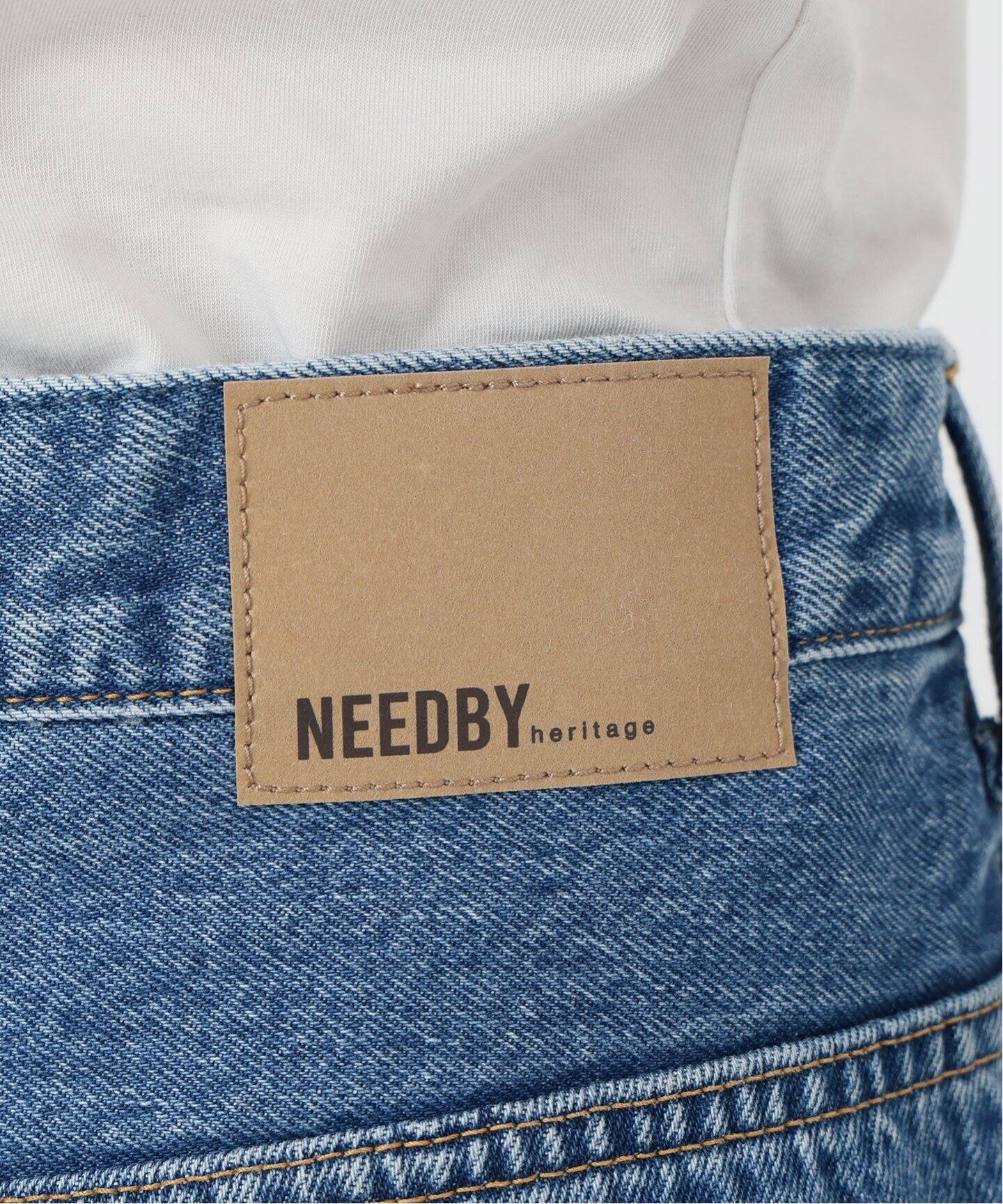今季VERMEIL par iena  NEEDBY heritageデニム NEEDBY heritage（ニードバイ ヘリテージ） AARON N1CW01137IMB