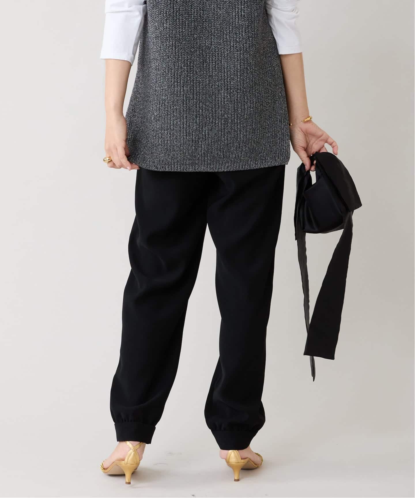 SAQUI サキ TAPERED JOGGER パンツ 25FW13（ジャージ／トラックパンツ