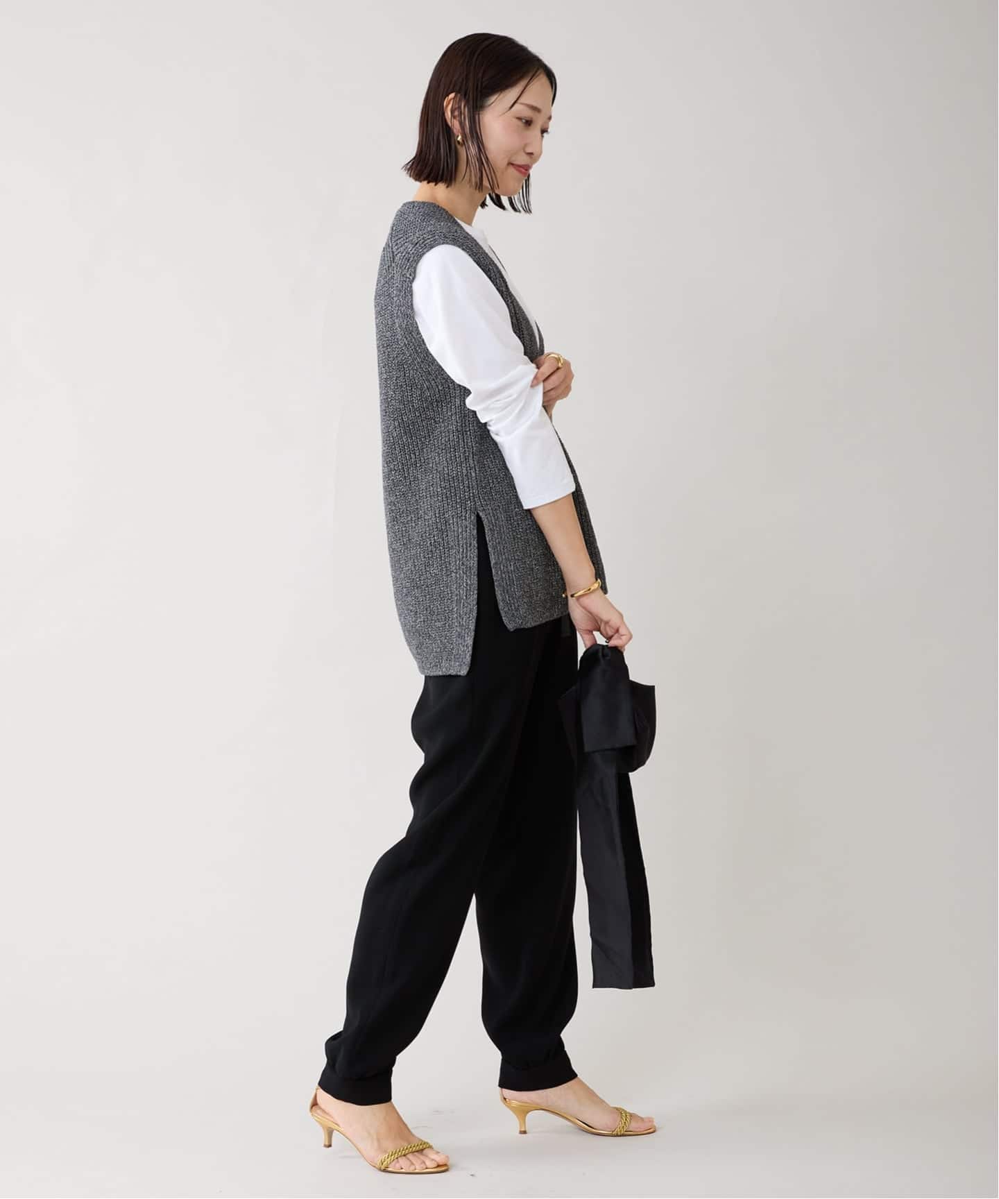 SAQUI サキ TAPERED JOGGER パンツ 25FW13（ジャージ／トラックパンツ