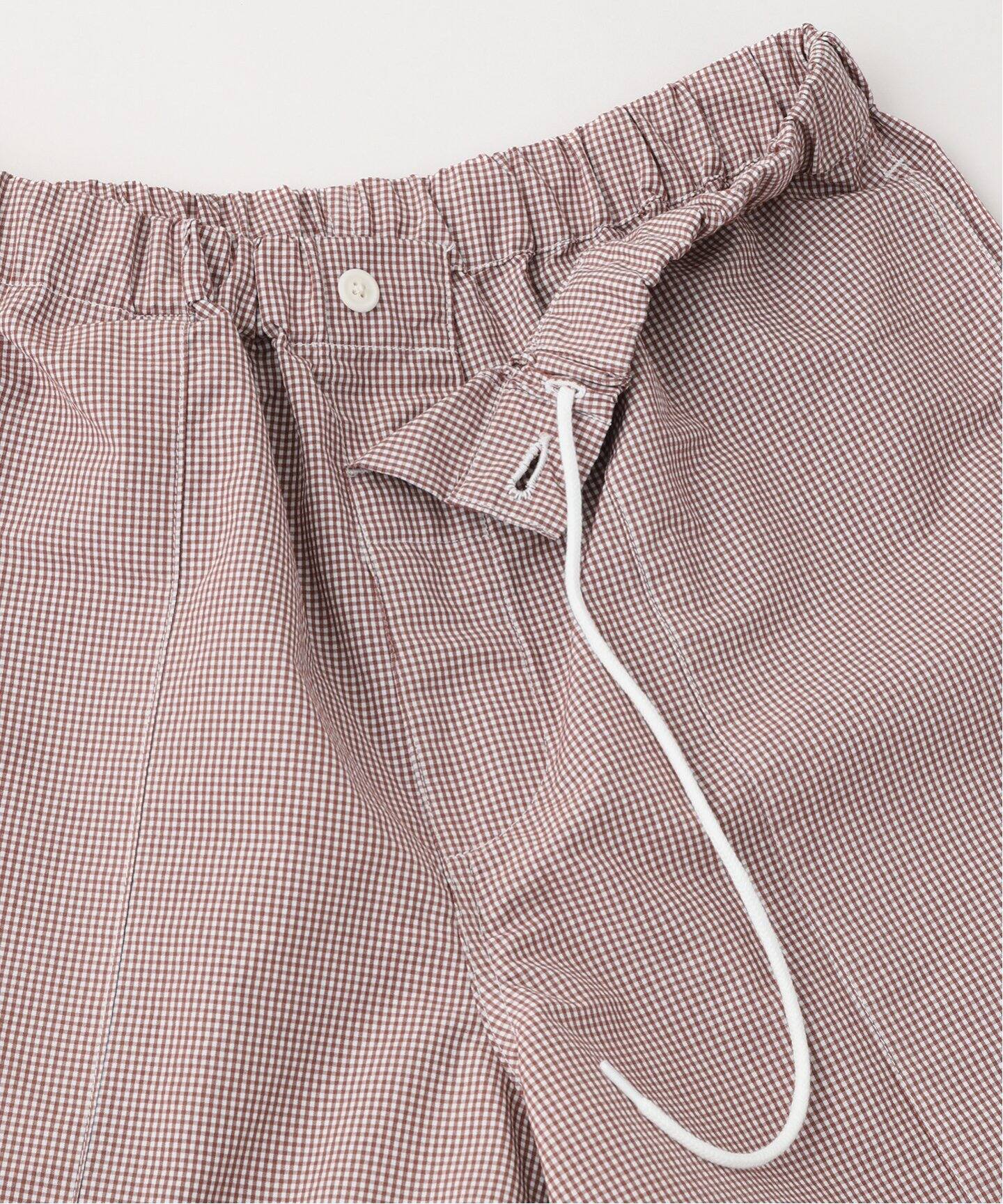 RE-PURPOSE / リパーパス】 gingham shorts（ショート・ハーフパンツ