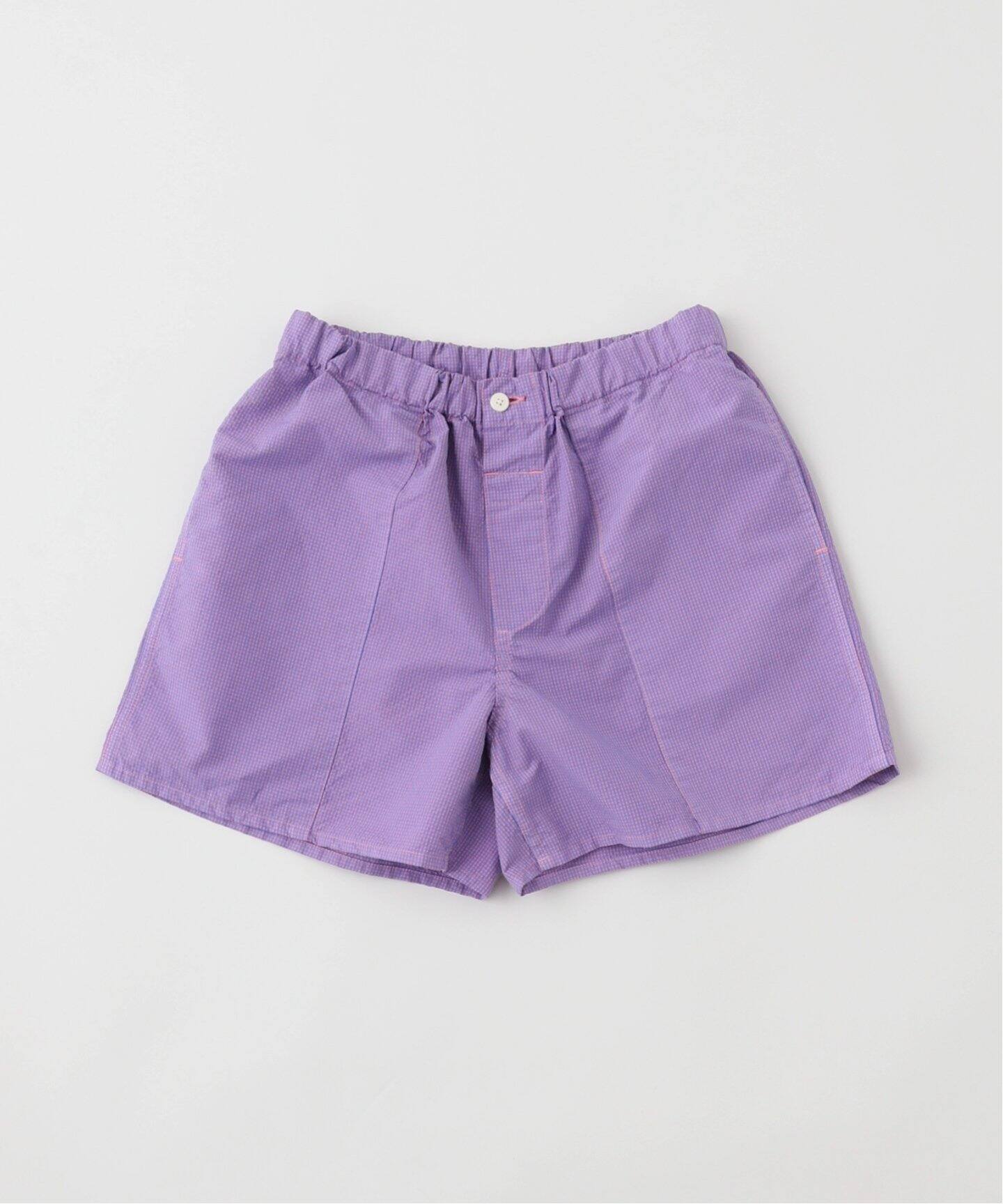 RE-PURPOSE / リパーパス】 gingham shorts（ショート・ハーフパンツ