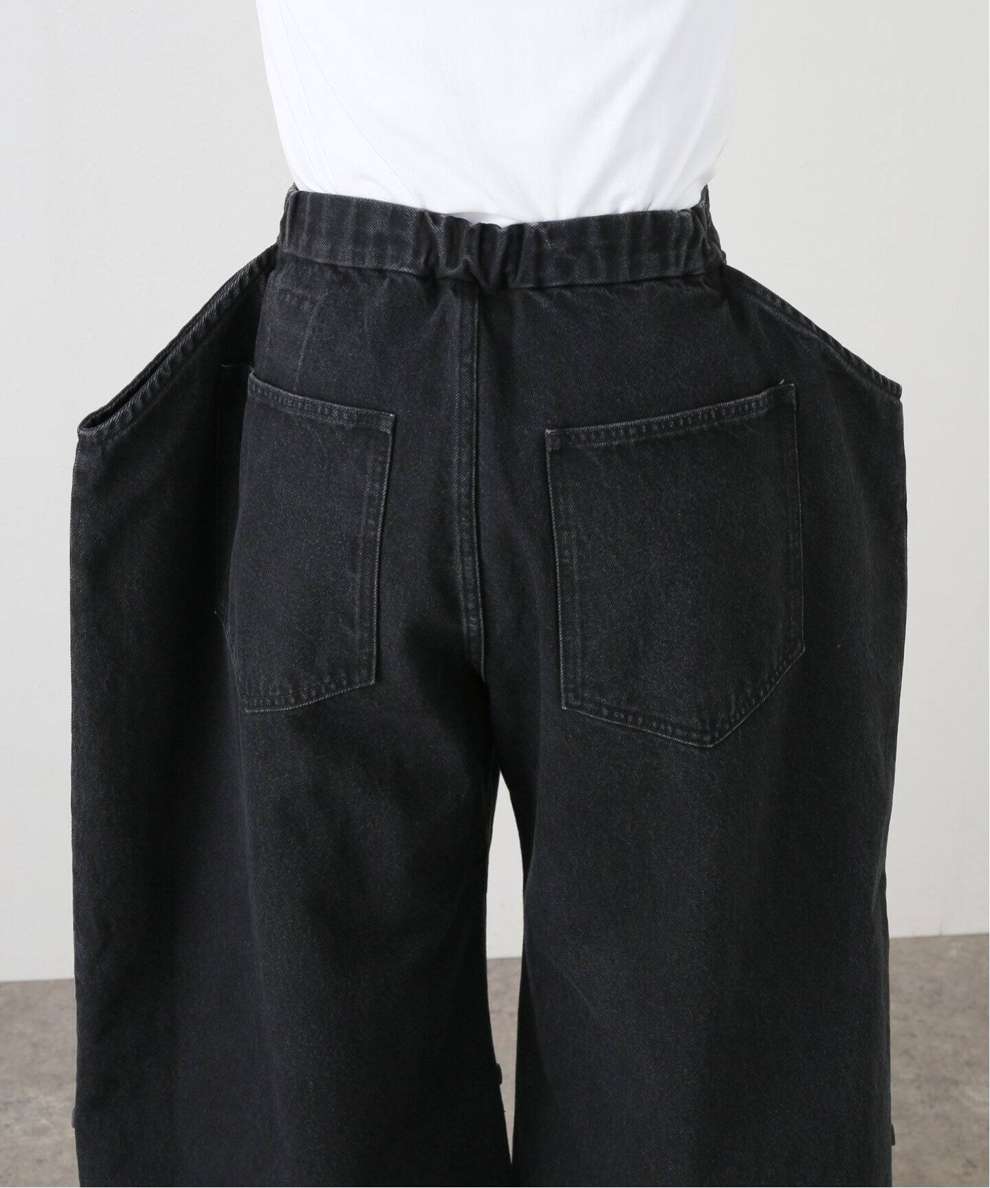 KURO PAPER FOLDING DENIM PANTS（デニムパンツ・ジーンズ）｜BOICE