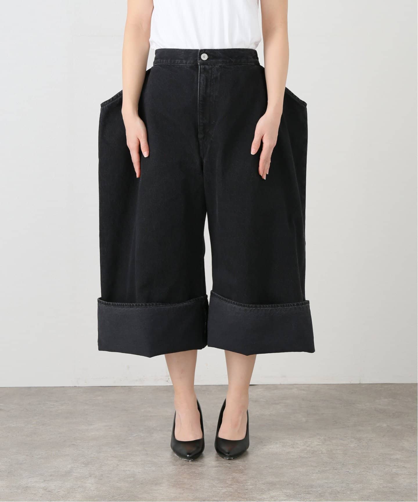 KURO PAPER FOLDING DENIM PANTS（デニムパンツ・ジーンズ）｜BOICE