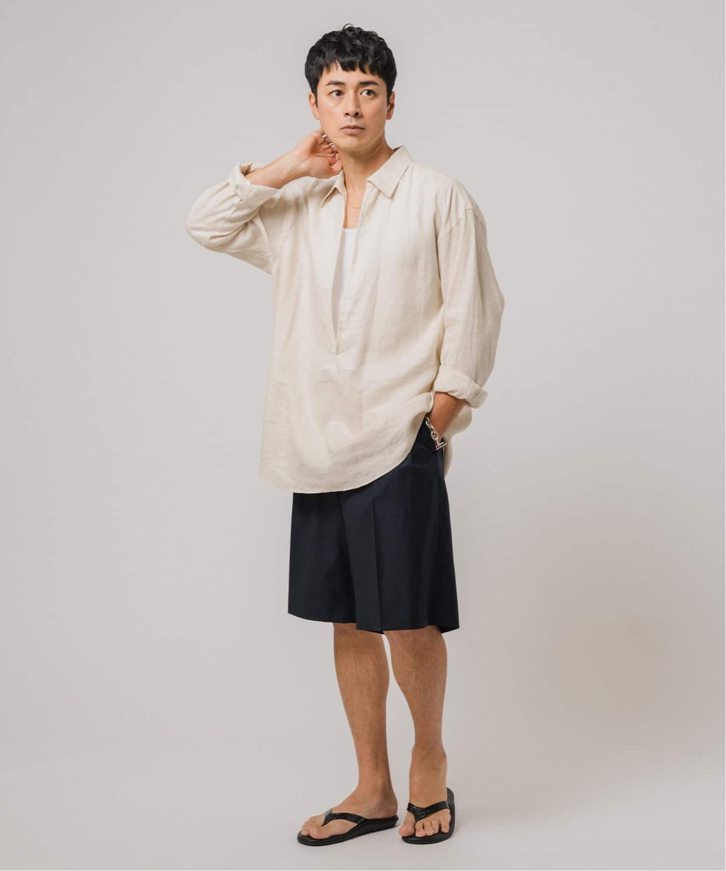 E.Loro Piana Fabric ショーツ（ショート・ハーフパンツ）｜EDIFICE