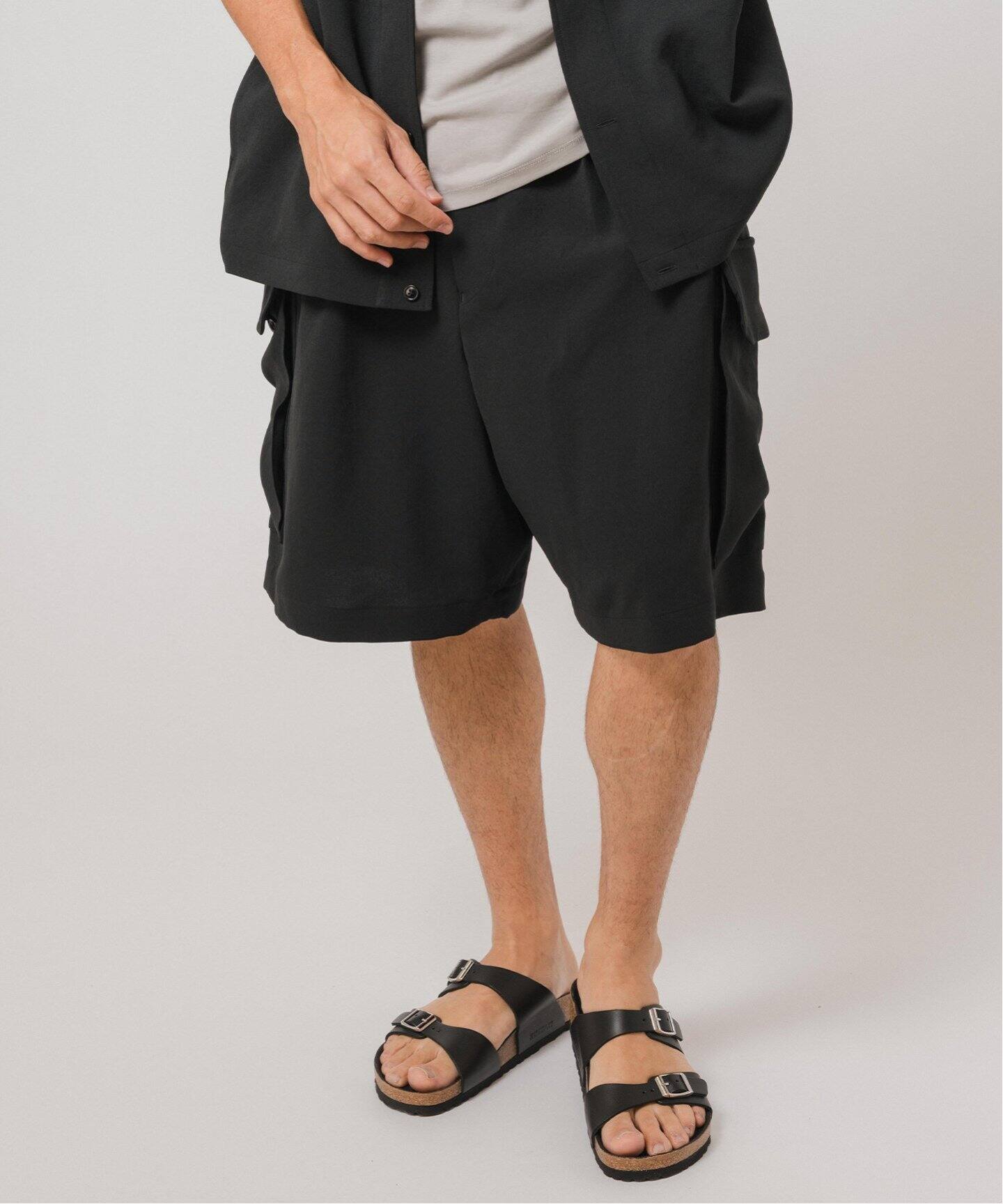 【Tangent】 タンジェント ハーフパンツ M47 カーゴショーツ 46 セール】 TANGENT PIERRE SHORTS ウール フレンチアーミーM47