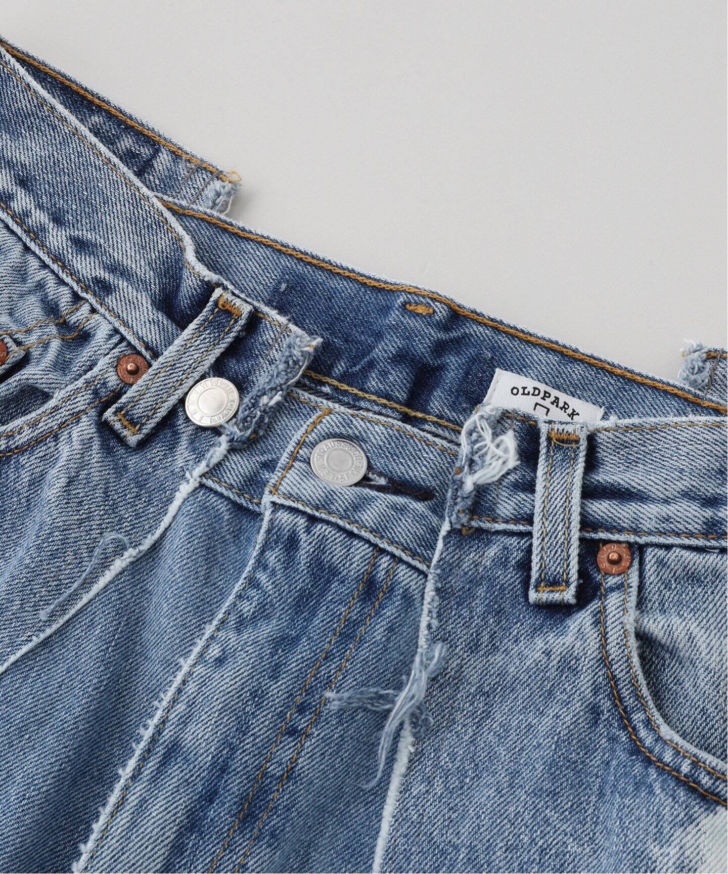 TanC (タンク) OLD PARK BLEACH DENIM BUGGY TanC (タンク) OLD PARK*BLEACH DENIM BUGGY（ショート・ハーフ