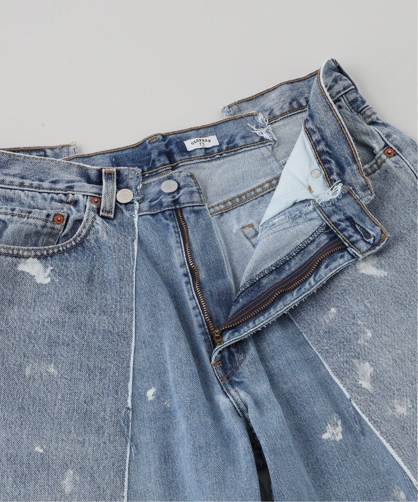 TanC (タンク) OLD PARK BLEACH DENIM BUGGY TanC (タンク) OLD PARK BLEACH DENIM BUGGY - メルカリ