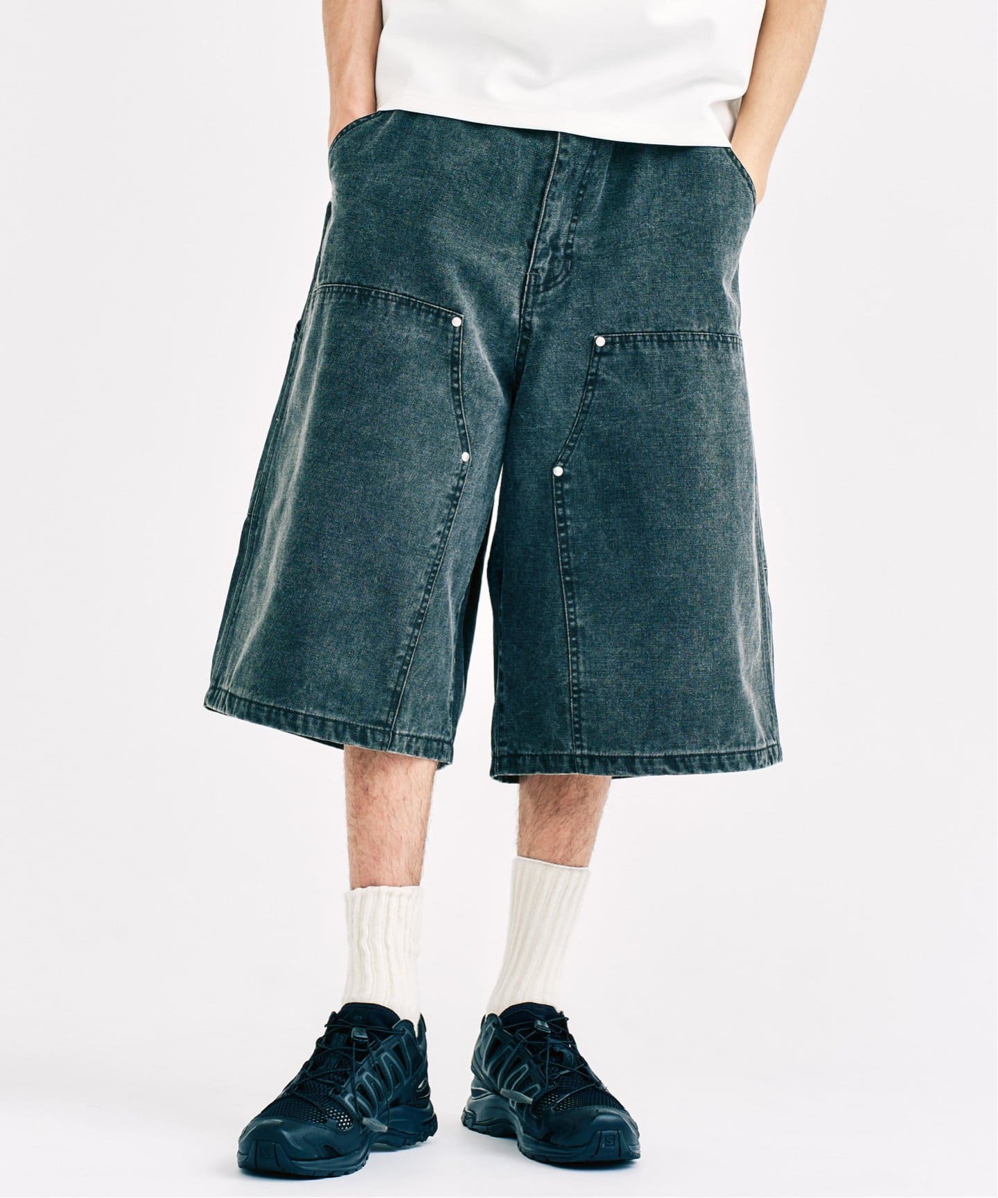 ダックダブルニーショーツ（ショート・ハーフパンツ）｜417 EDIFICE