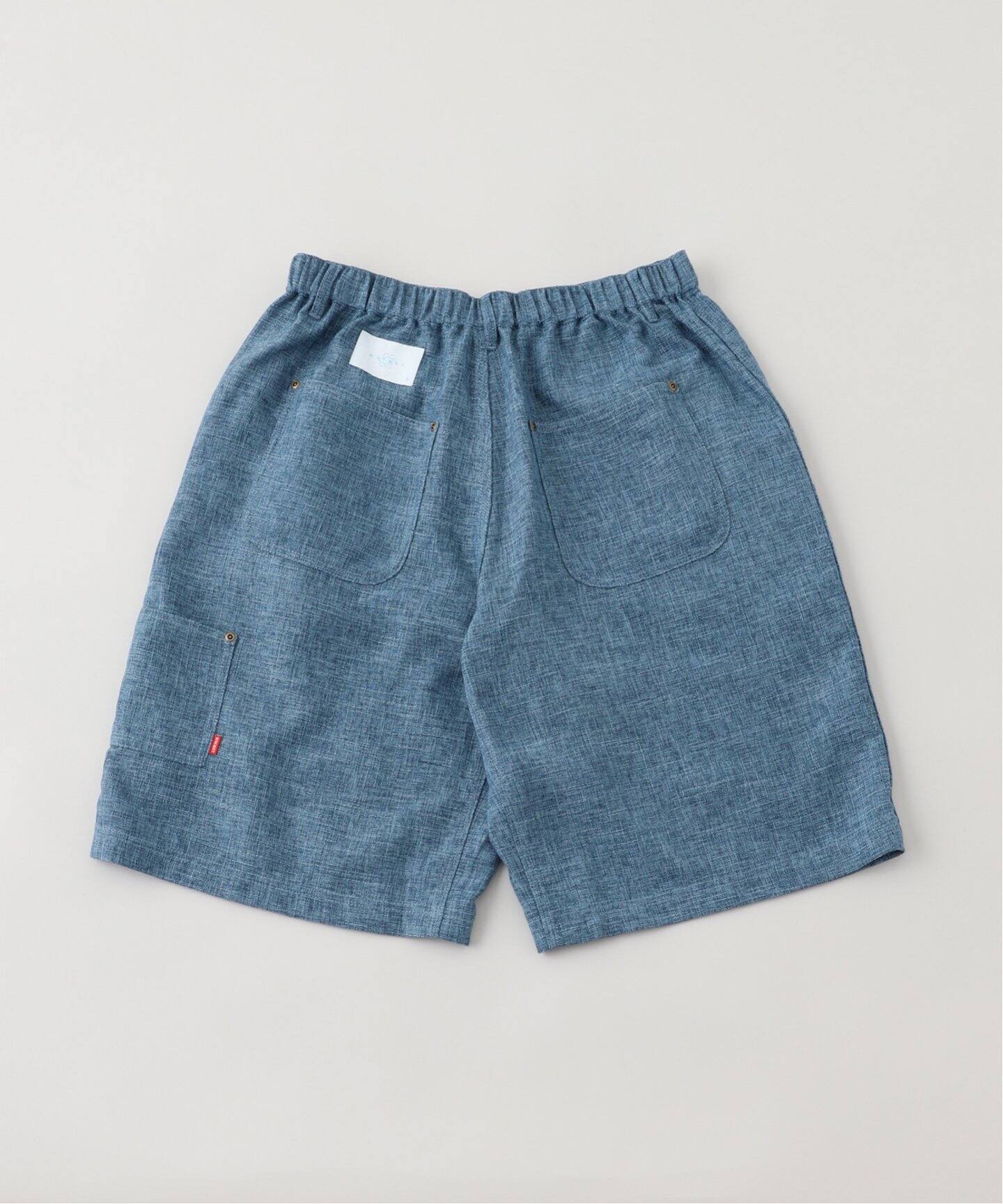 Whimsy / ウィムジー LINEN PAINTER BAGGY SHORT（ショート・ハーフ