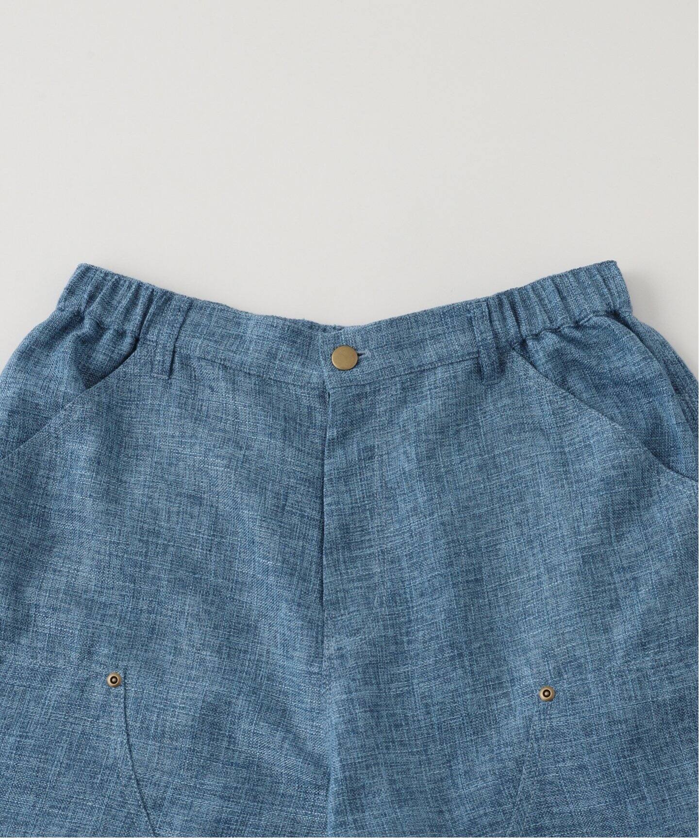 Whimsy / ウィムジー LINEN PAINTER BAGGY SHORT（ショート・ハーフ