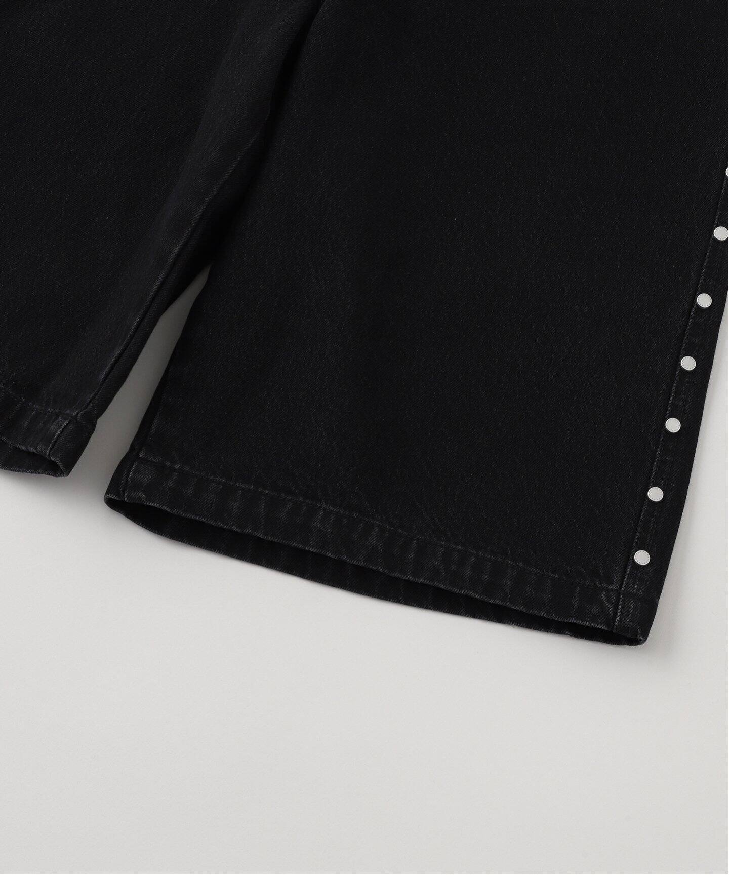 AFB STUDDED WIDE SHORTS Mサイズ AFB/エーエフビー/STUDDED WIDE SHORTS（デニムパンツ）｜AFB