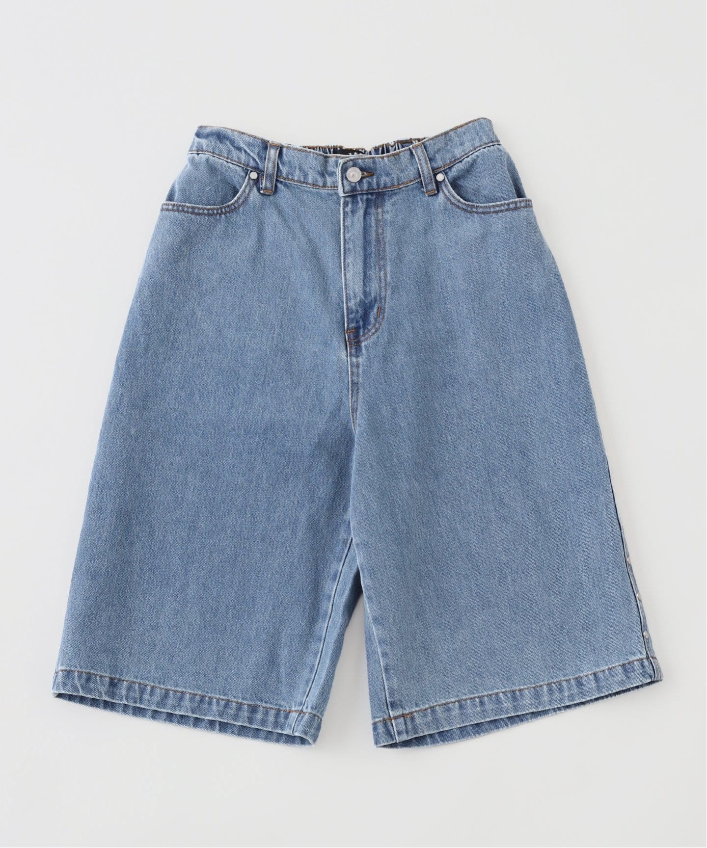 AFB STUDDED WIDE SHORTS Mサイズ AFB/エーエフビー/STUDDED WIDE SHORTS（デニムパンツ）｜AFB