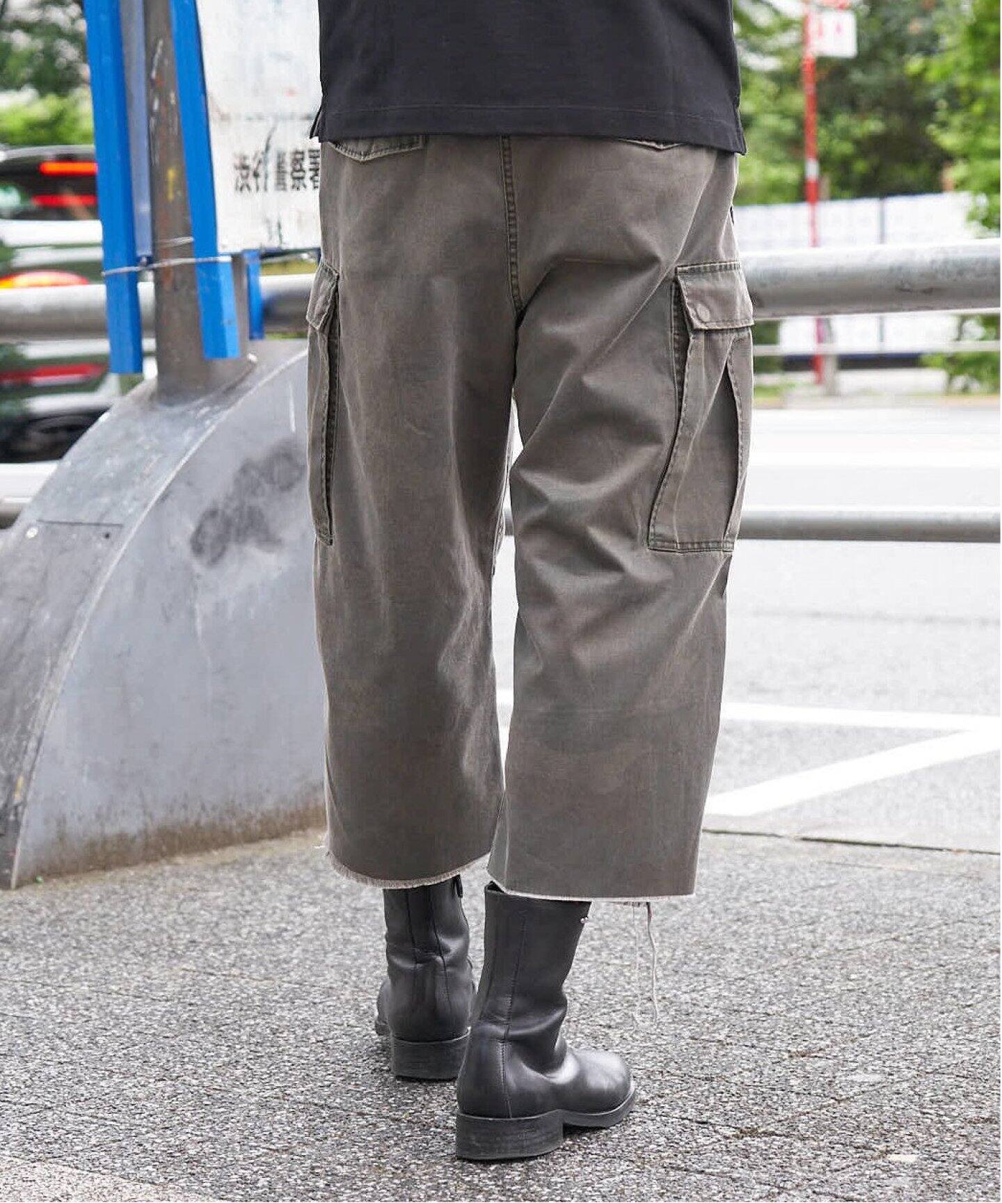 FOSTEX MCD / フォステックスエムシーディー ANTIQUE WASH CAMO CUTOFF