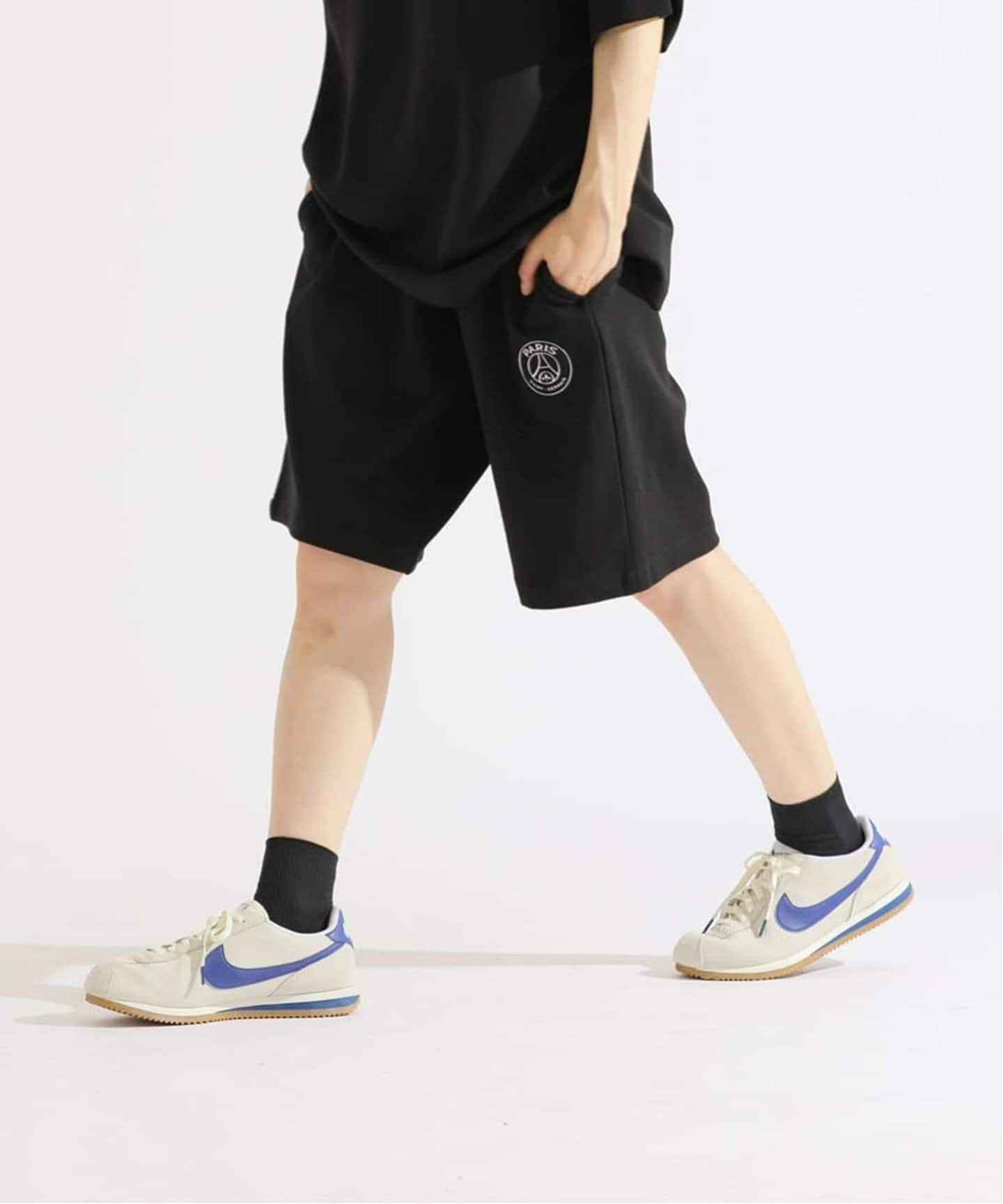 ナイキ パリサンジェルマン コラボ PSG ロゴ ハーフパンツ NIKE