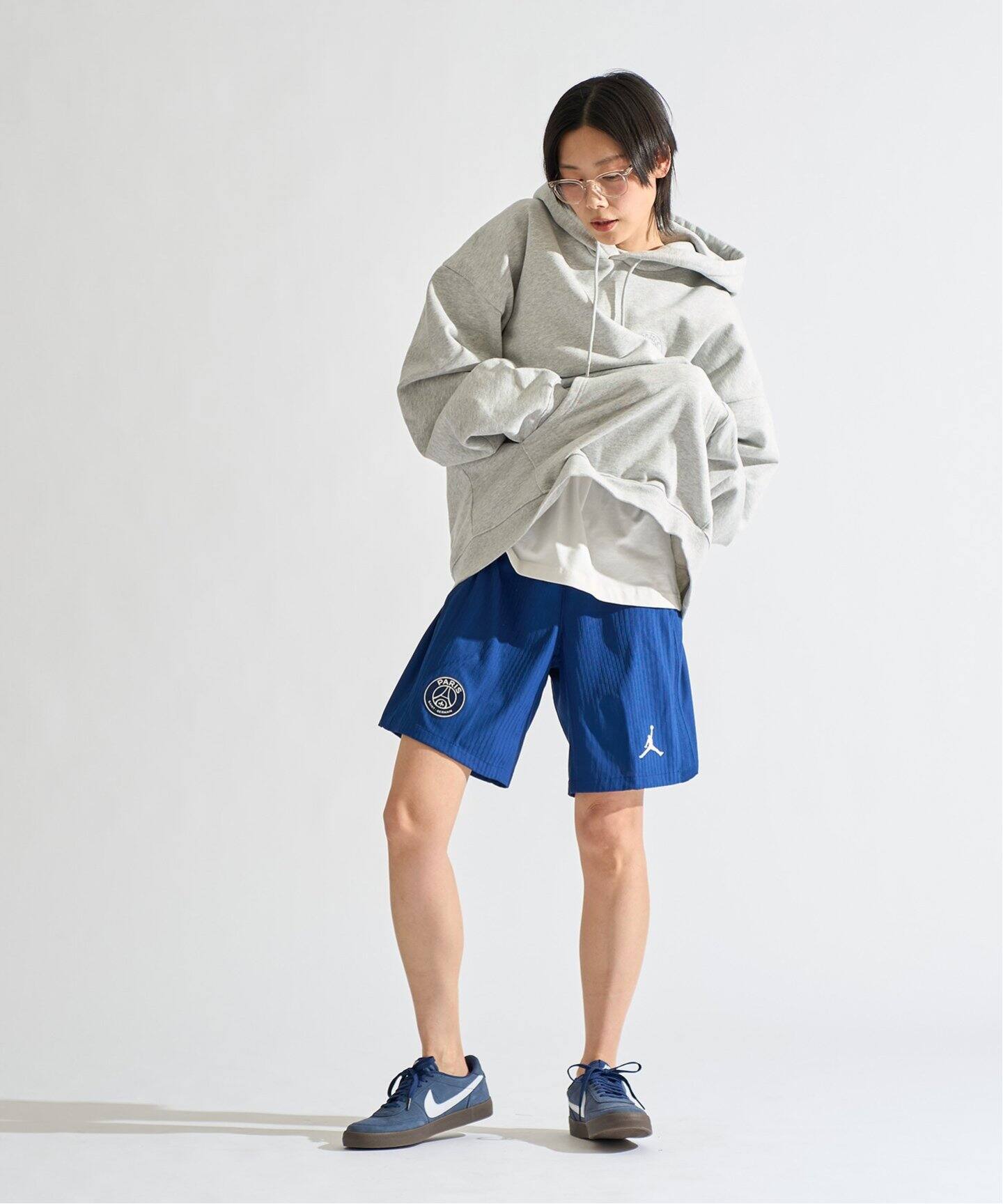 NIKE ナイキ パリサンジェルマン 上下 セット ゲームウェア ハーフパンツ NIKE 【上下セット】ナイキ JR パリサンジェルマン ACDトップ
