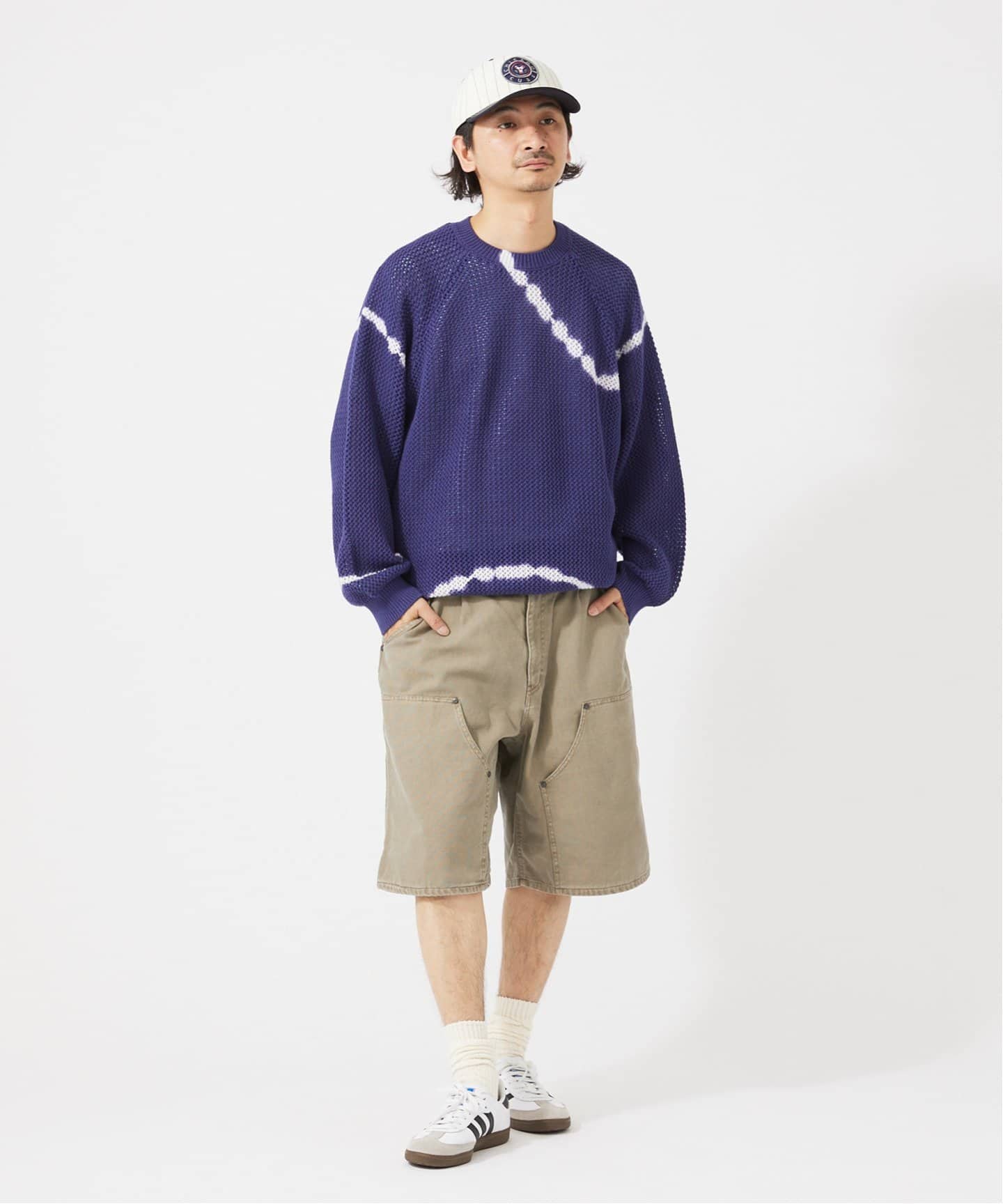 W&LT ダック ショーツ フェードダック ダブルニー ショーツ（ショート・ハーフパンツ