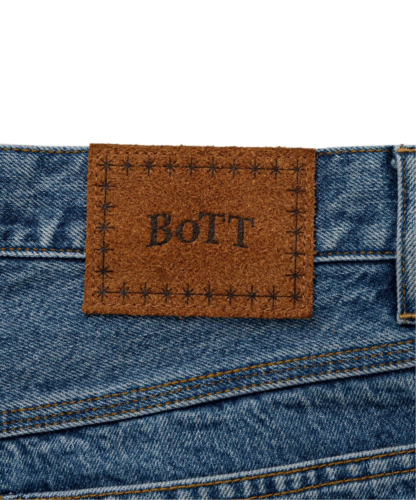 BoTTボットDalmatian Denim pants デニムパンツ 34 BoTT / ボット】 Loose-Fit Jean（デニムパンツ）｜BOTT（ボット