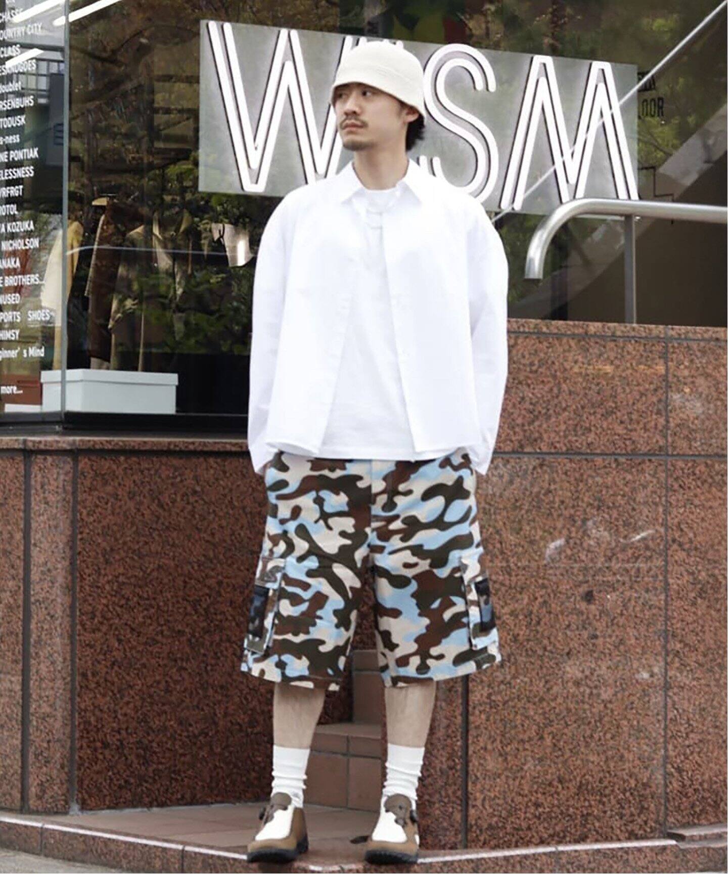 BoTT / ボット Mesh Pocket Cargo Short（ショート・ハーフパンツ