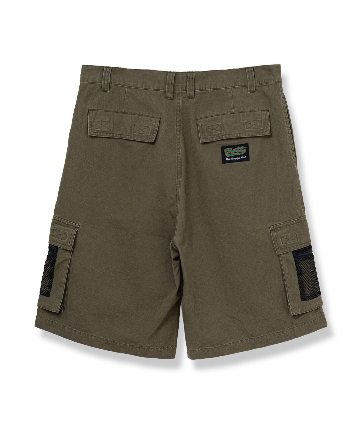 BoTT / ボット Mesh Pocket Cargo Short（ショート・ハーフパンツ
