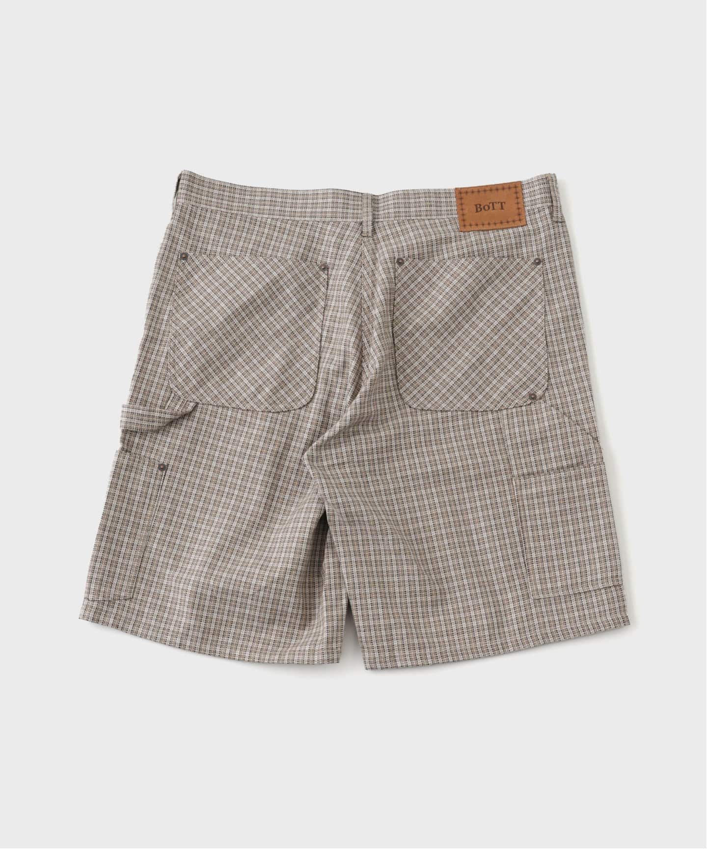 bottハーフパンツ BoTT / ボット Plaid Double Knee Short（ショート・ハーフ